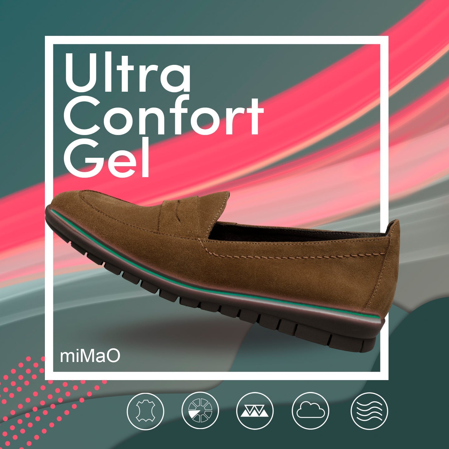 360- Mocasín con antifaz TAUPE