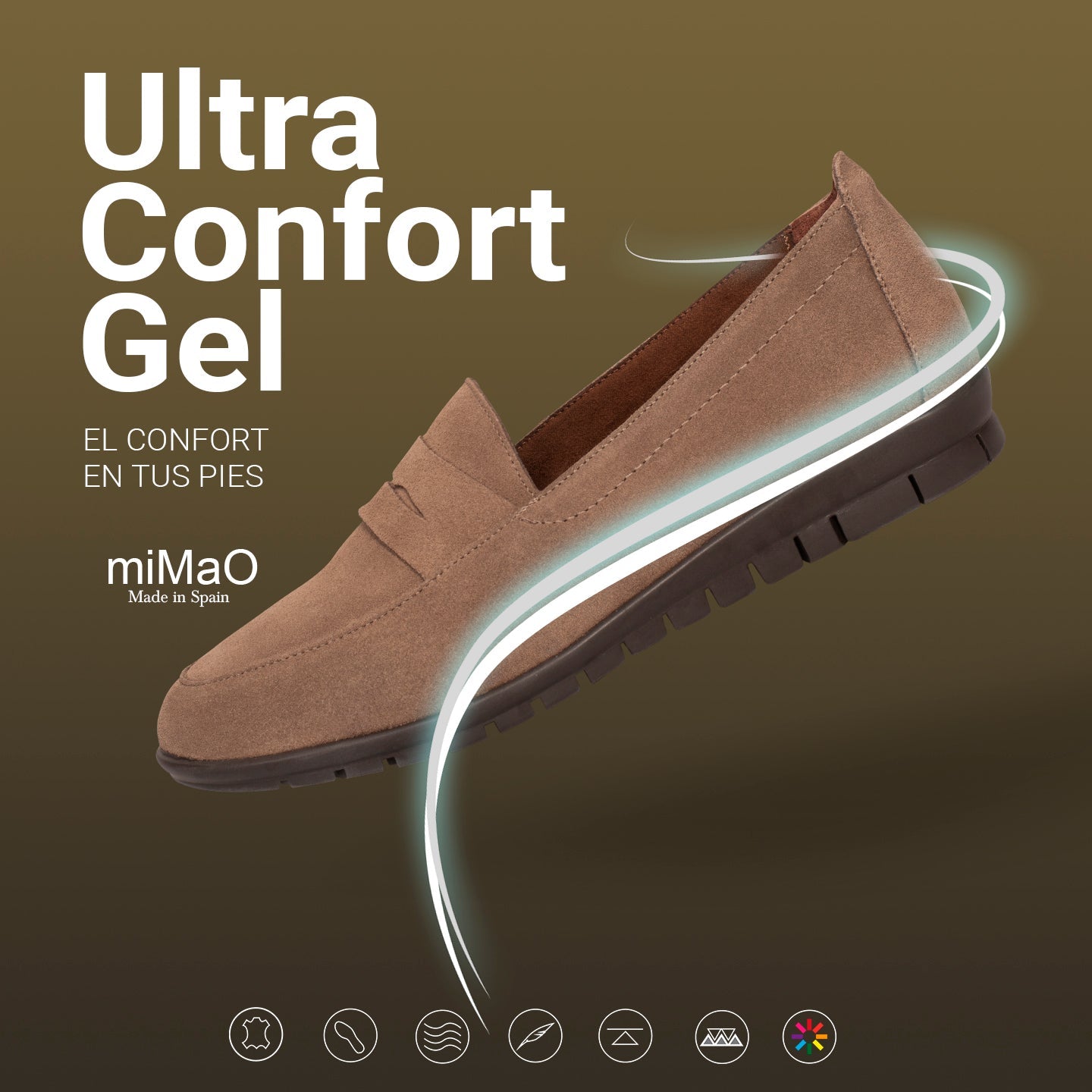 360  Mocasines de mujer con antifaz CUERO