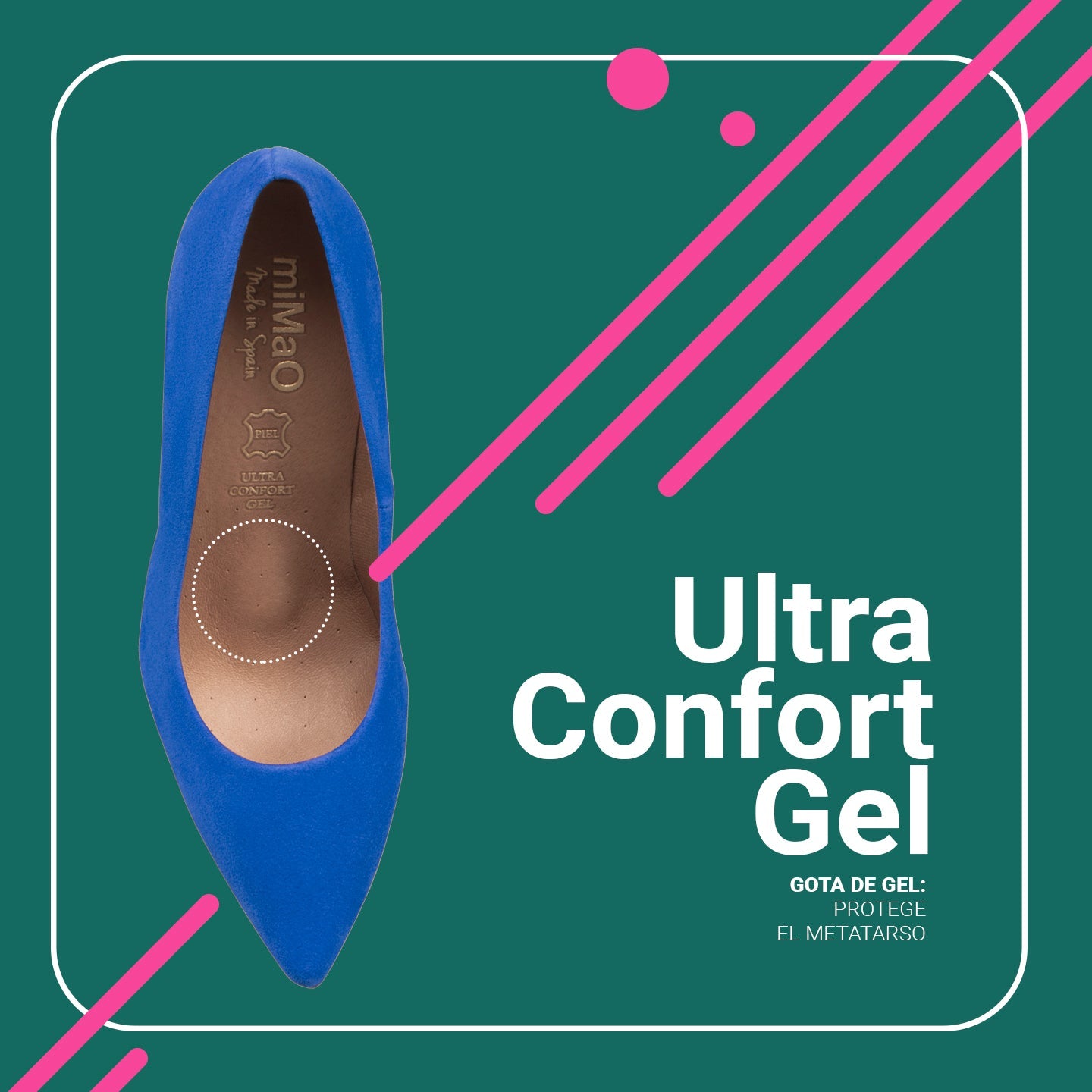 STILETTO - Zapatos de tacón de aguja TAUPE