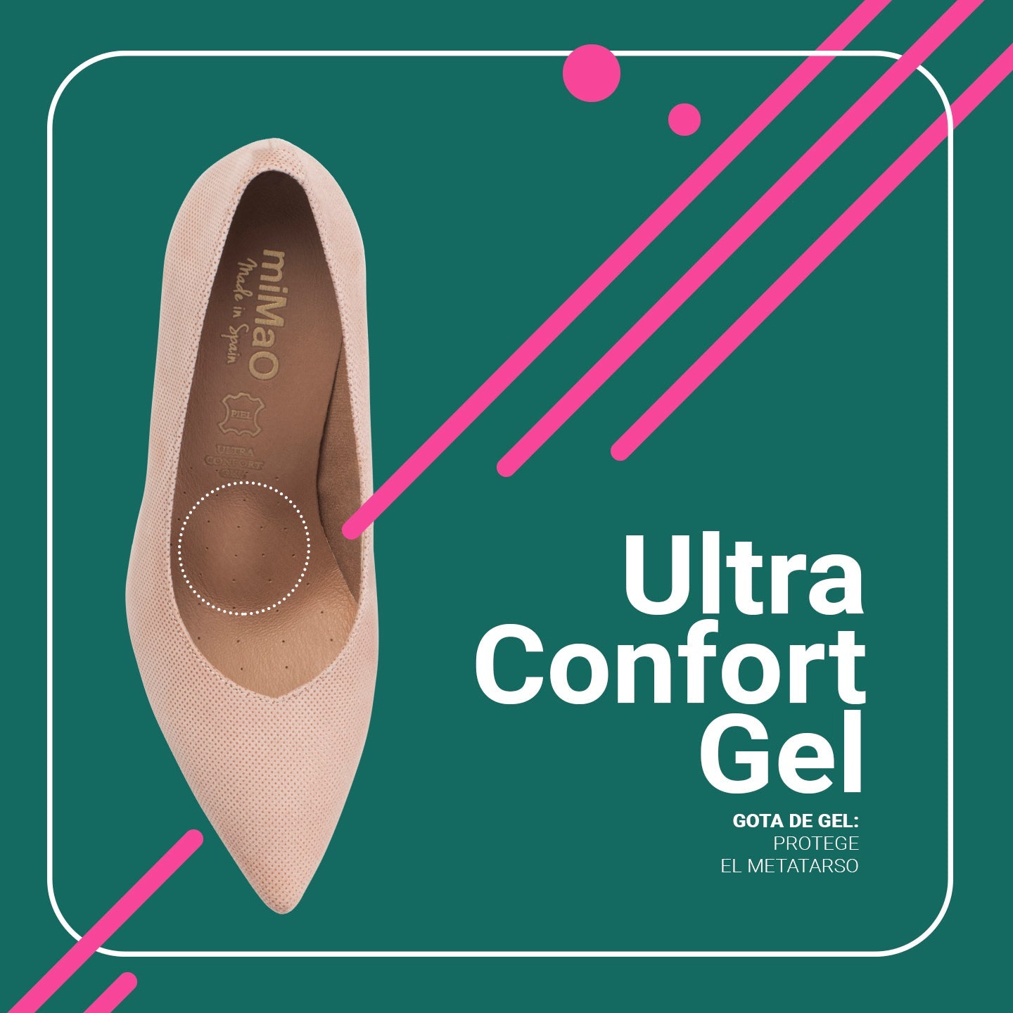 GLAM FANTASÍA – Zapatos con tacón alto NUDE