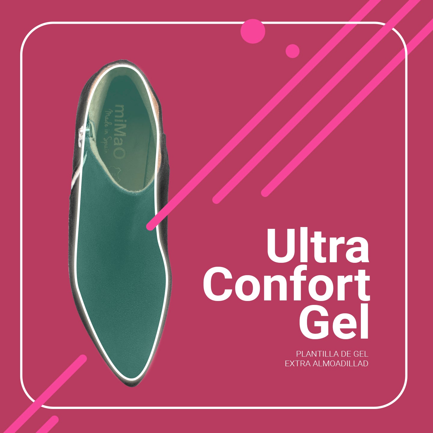 BOTÍN URBAN – Botines de tacón alto ROSA