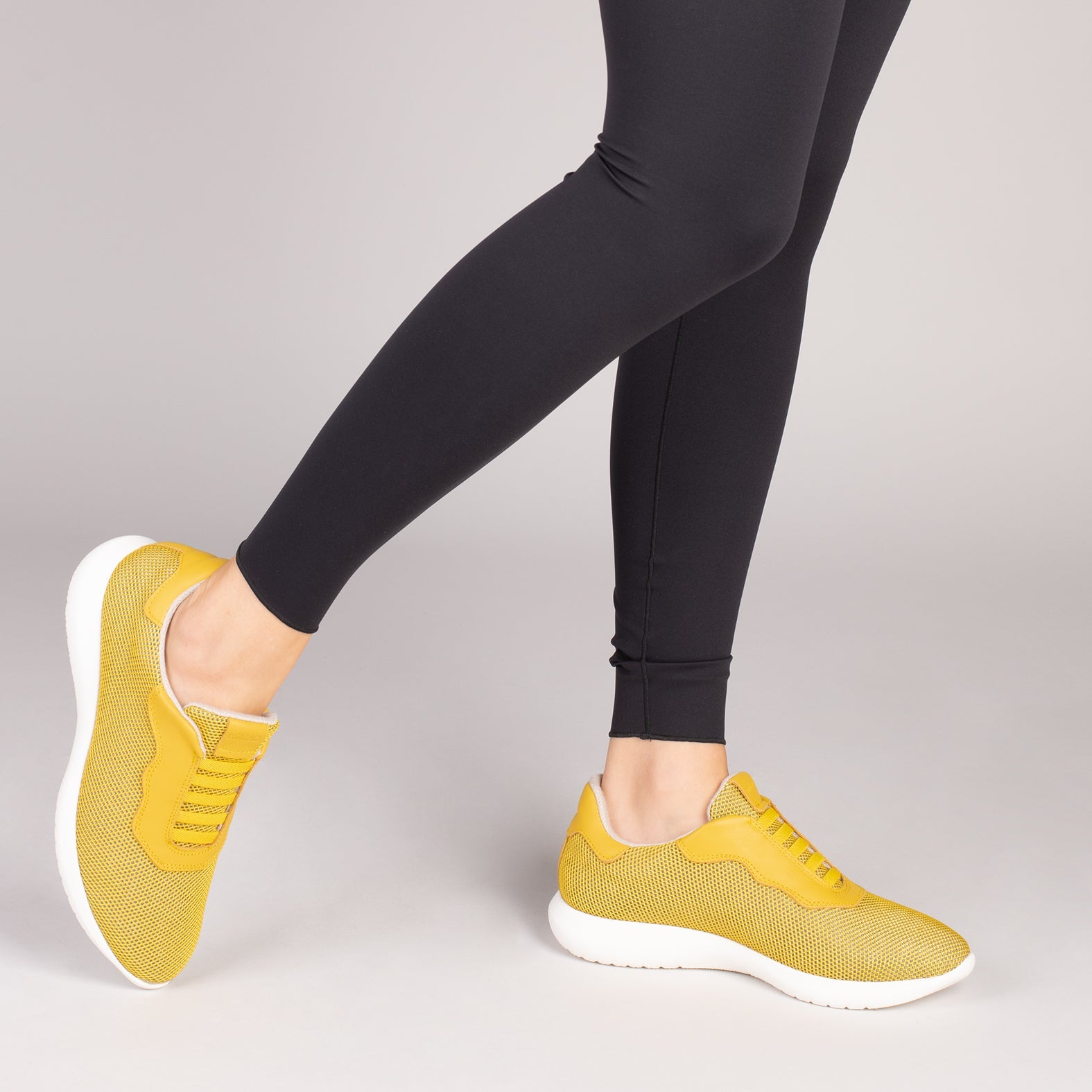 SPORT - Zapatillas de deporte cómodas AMARILLO