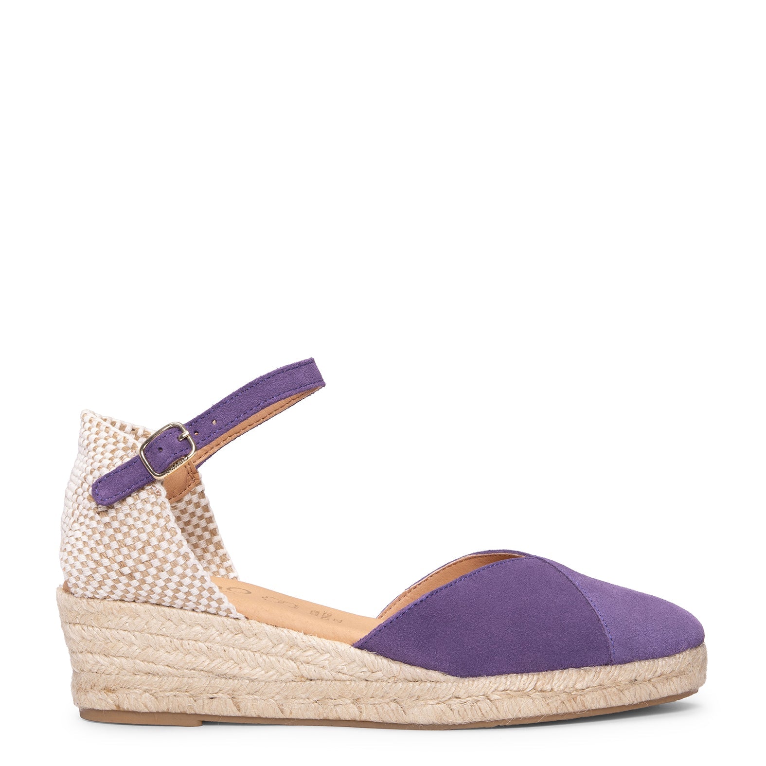 ICA - Cuñas de esparto bajas MORADO