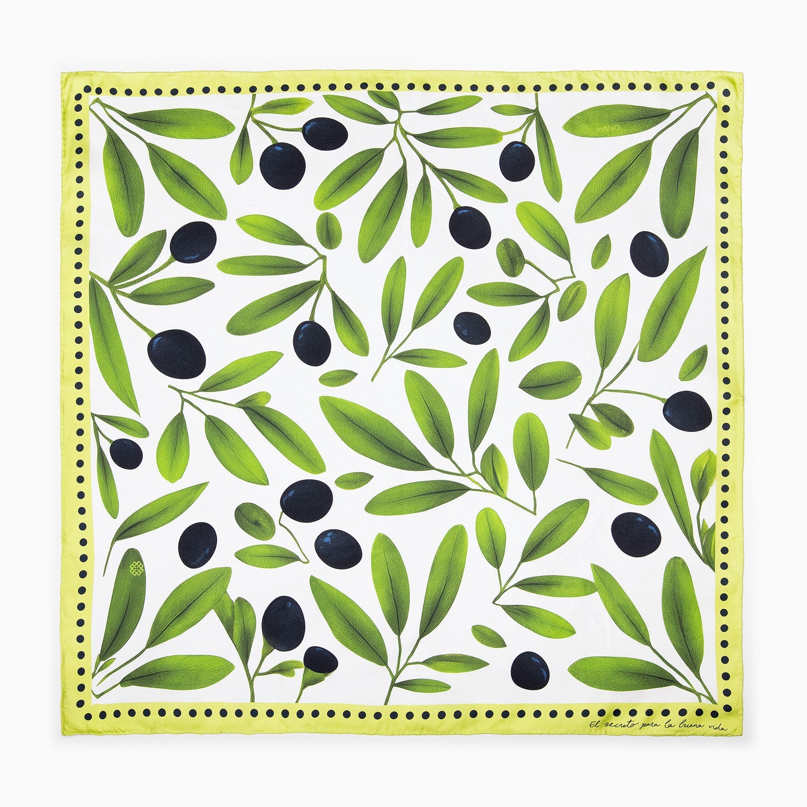 OLIVE - Pañuelo 100% seda natural