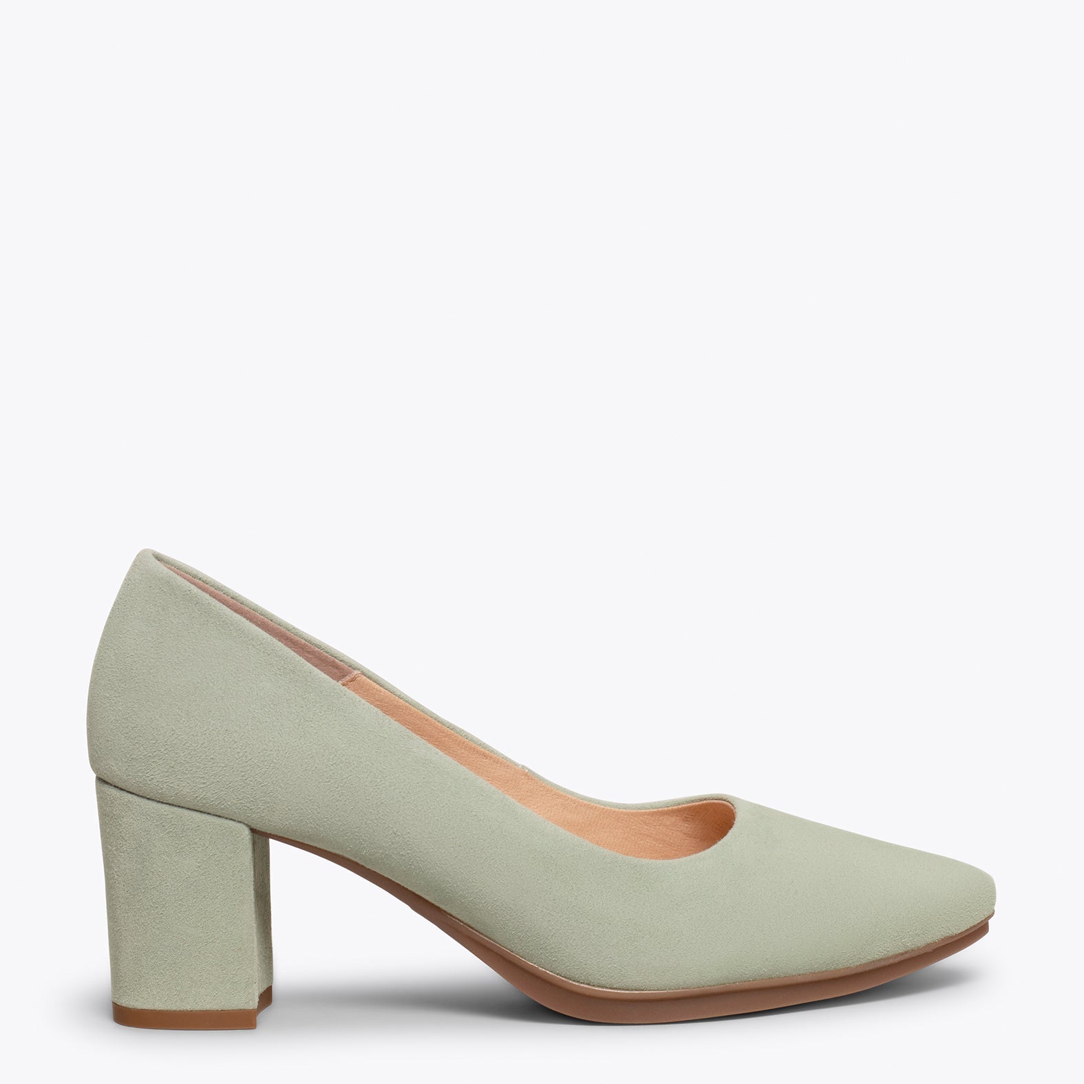 URBAN S - Zapato de tacón medio VERDE MENTA