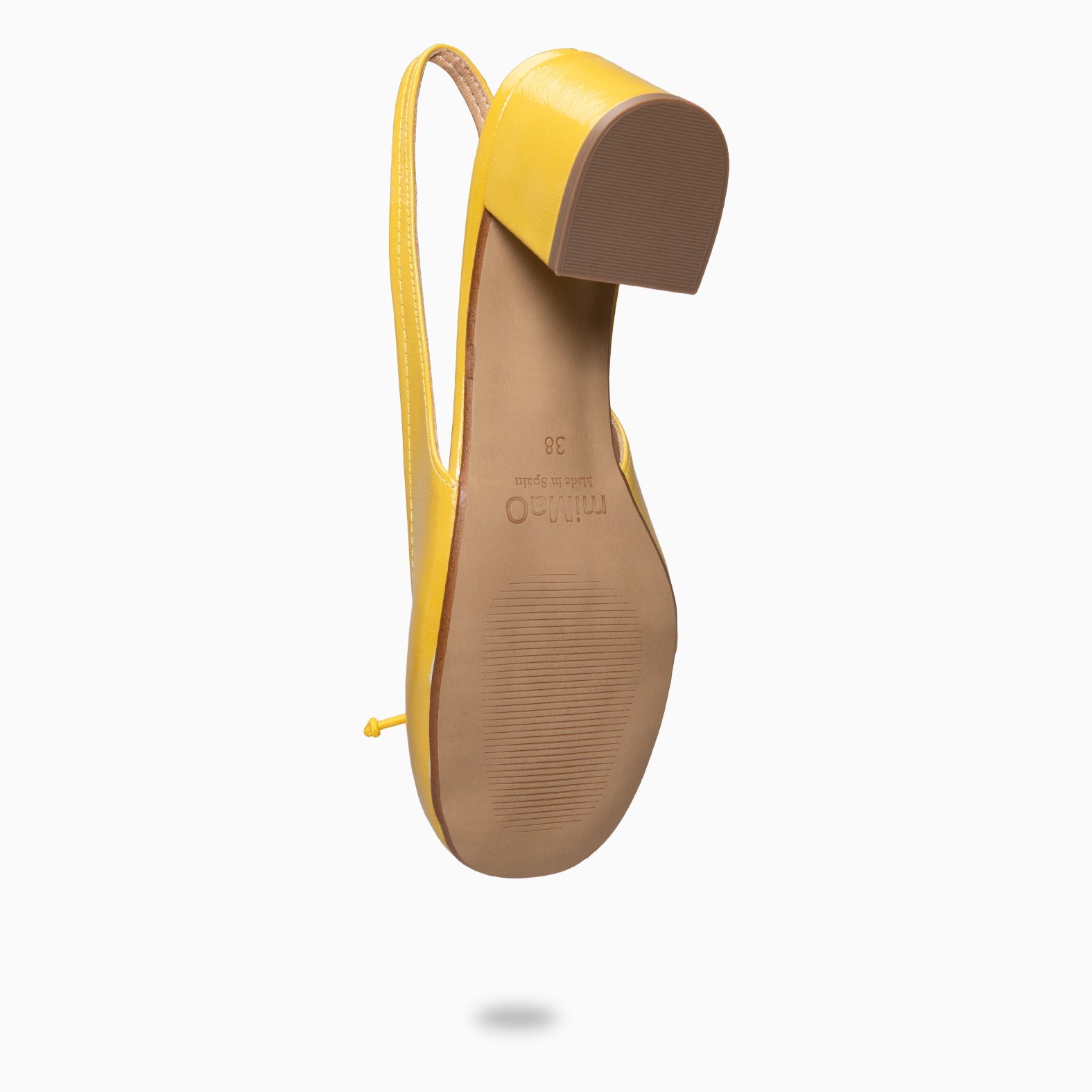 DOROTHY - Zapatos de tacón destalonado Baresoft AMARILLO
