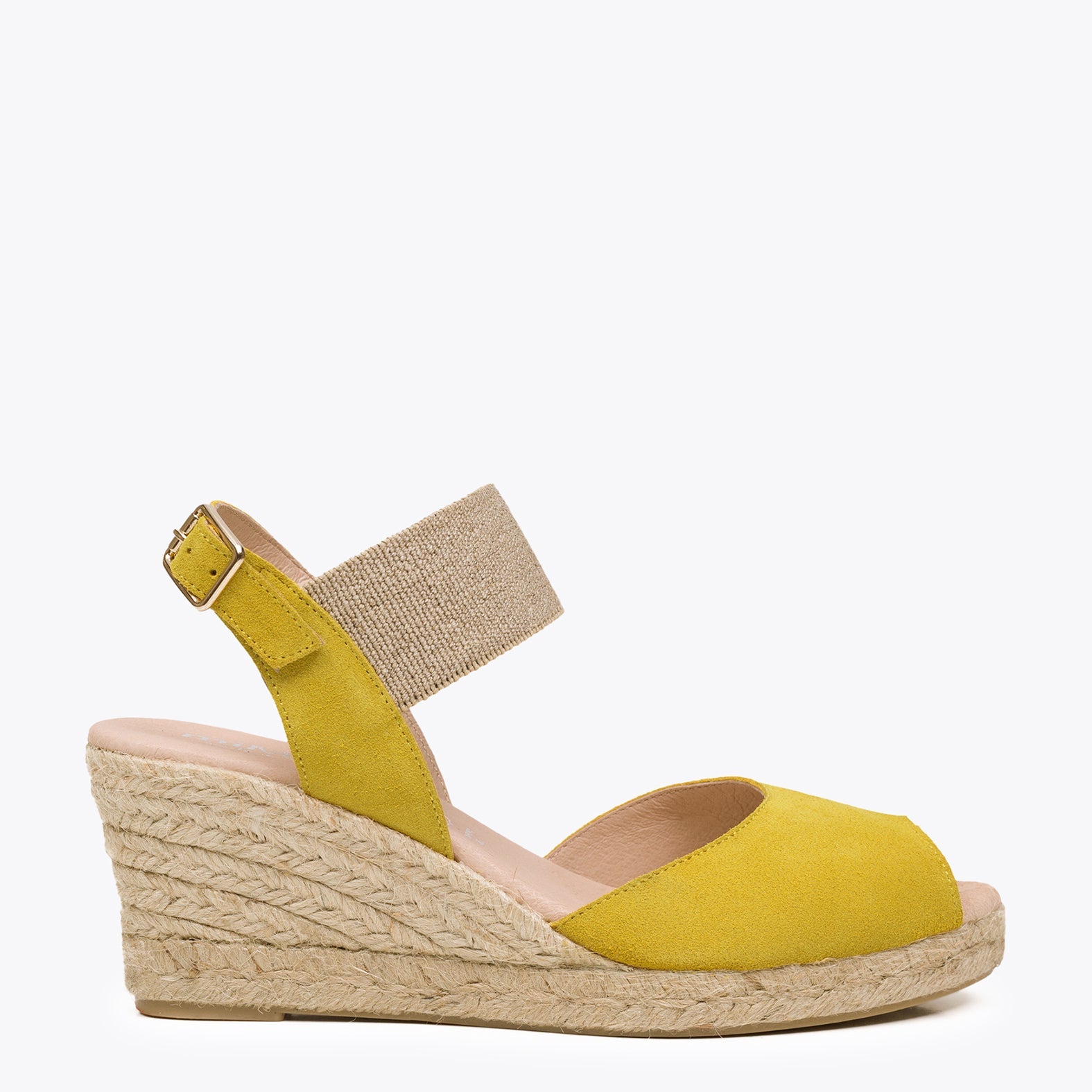 CALA – Cuña de esparto peeptoe AMARILLA