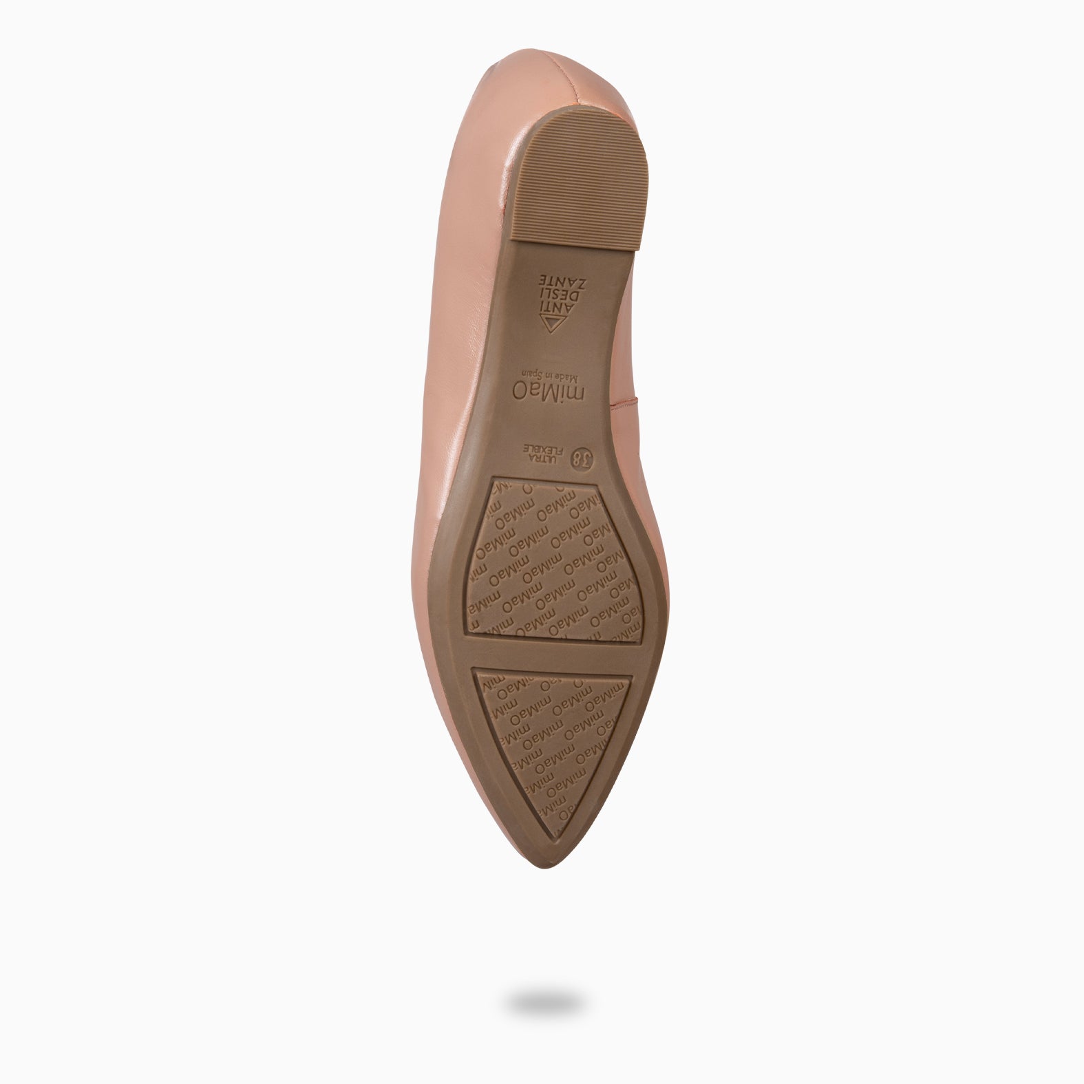 URBAN CUÑA - Zapatos con cuña interna NUDE
