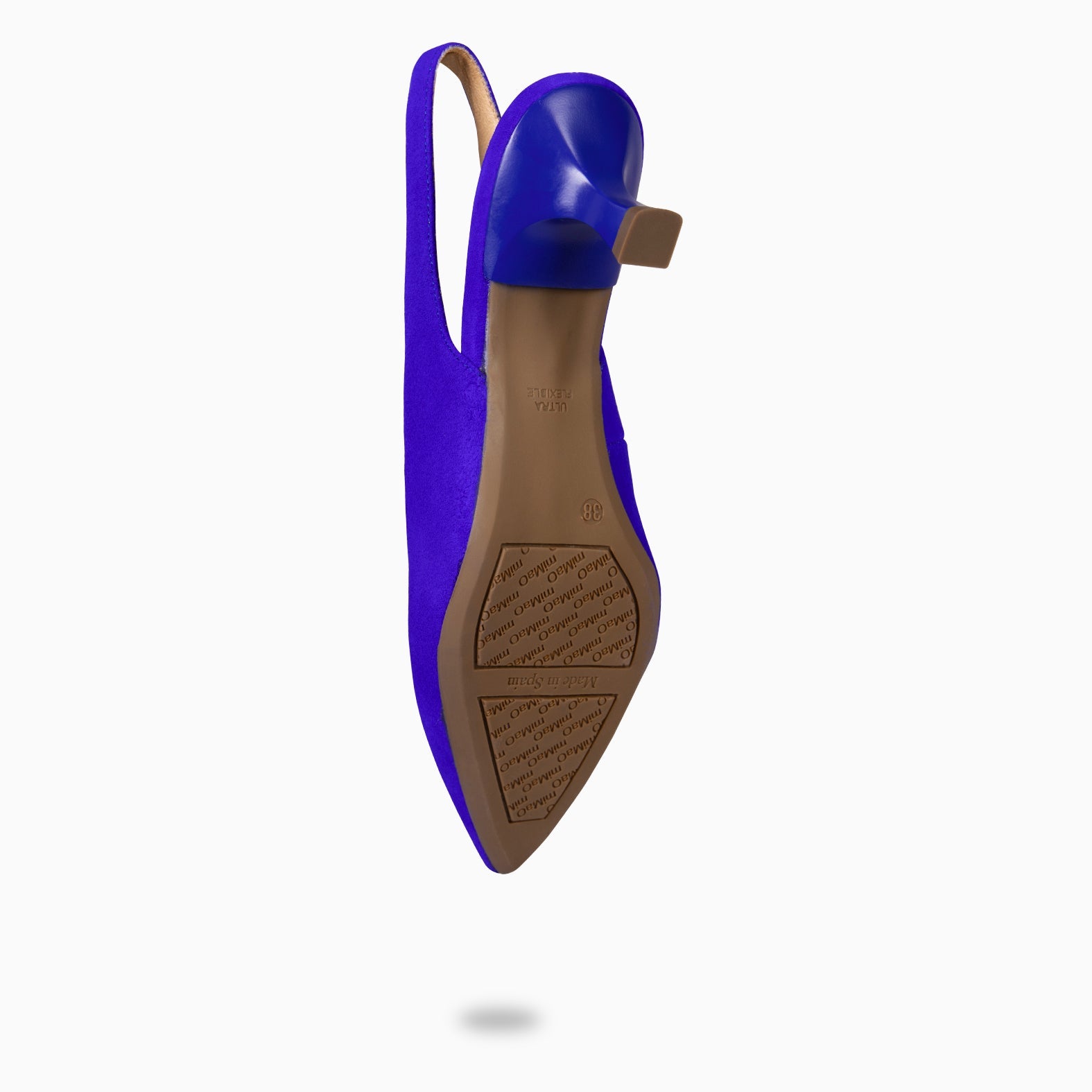KITTEN DESTALONADO – Zapatos de Tacón acampanado AZUL ELECTRICO