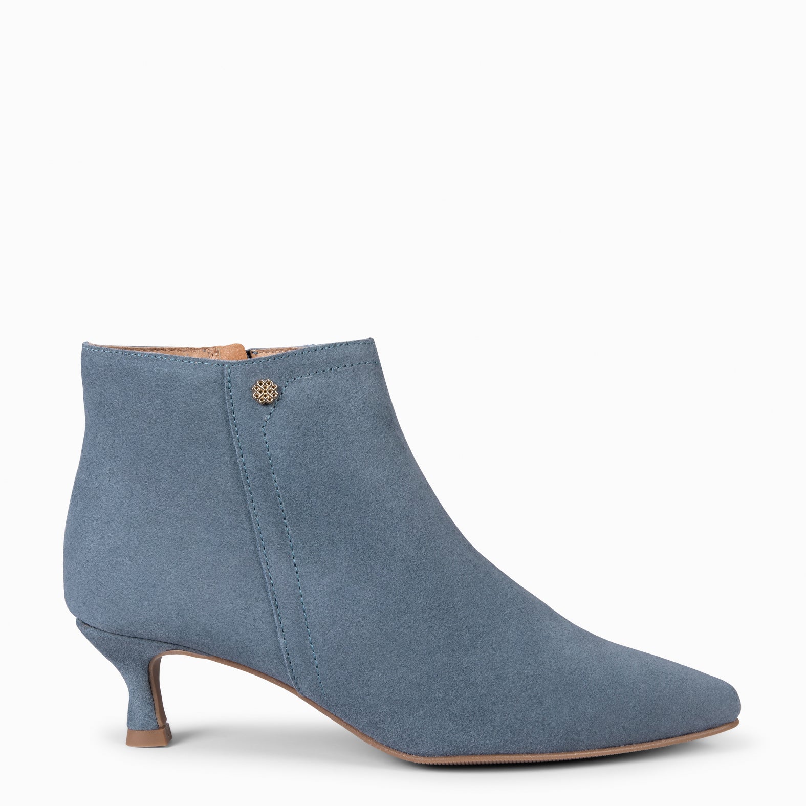 LORD – Botines tacón bajo AZUL