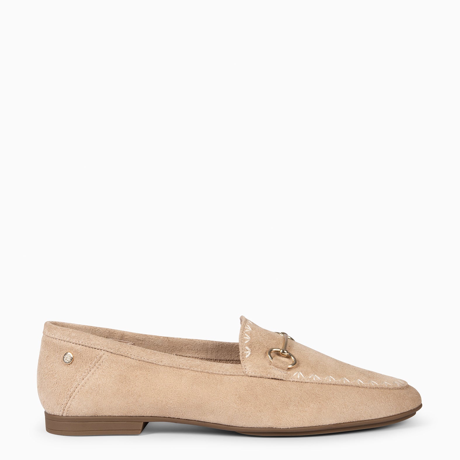 BLAKE - MOCASINES DE SERRAJE BEIGE