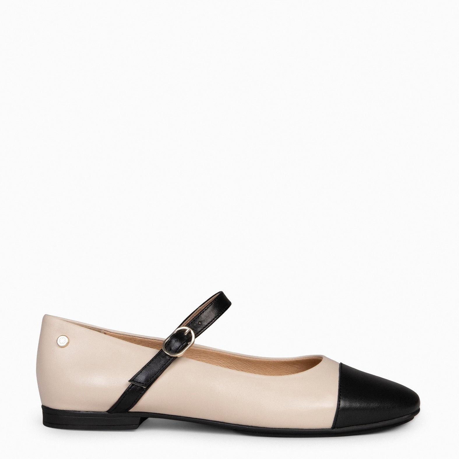 MORGANE - Merceditas con hebilla BEIGE