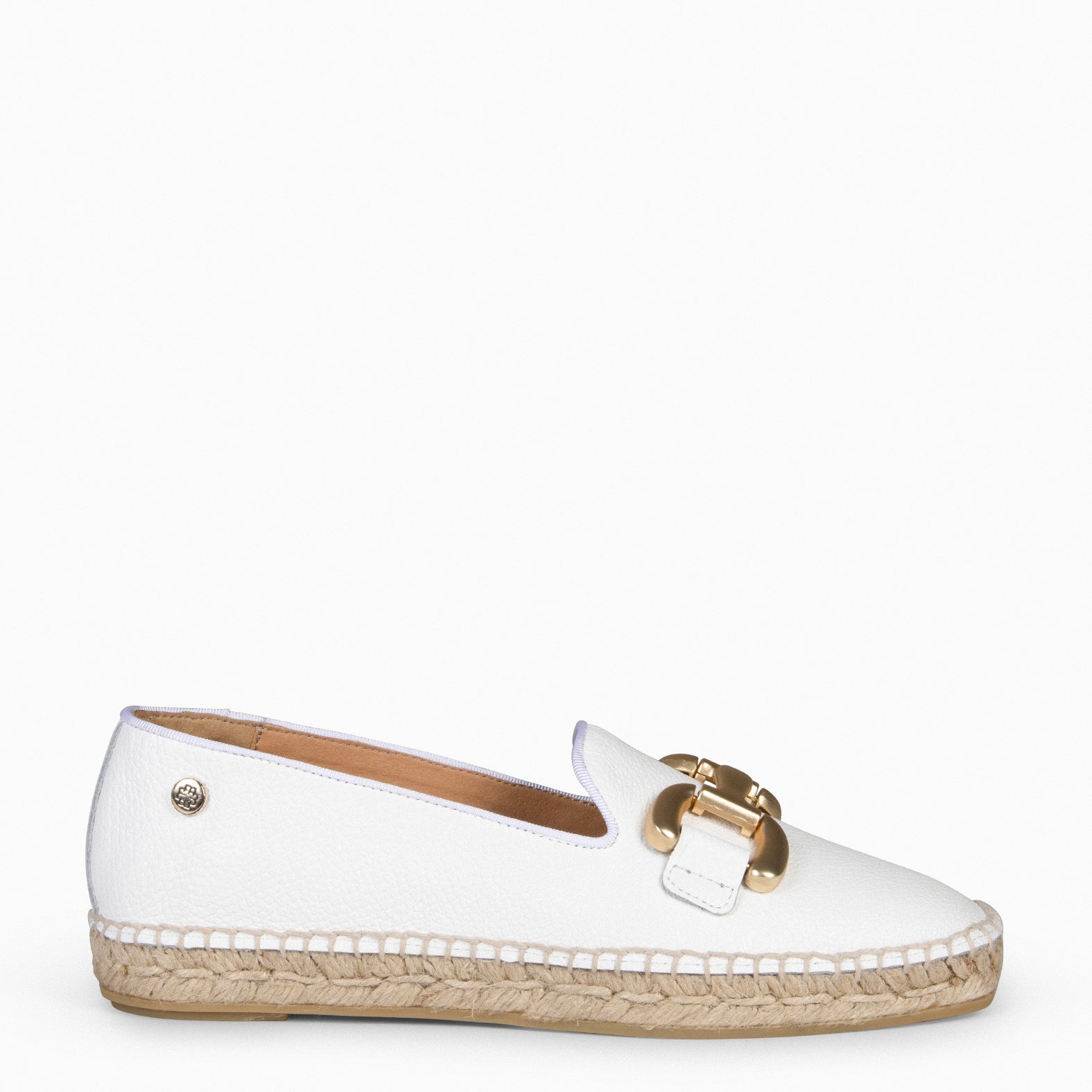MERAYA - ALPARGATA ELEGANTE BLANCO