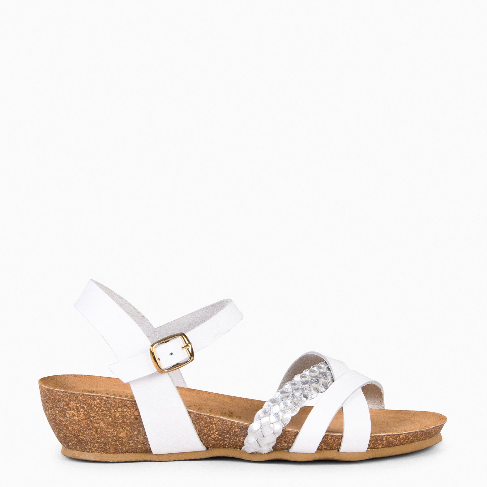 CALATEA - Sandalias BIO de mujer BLANCO