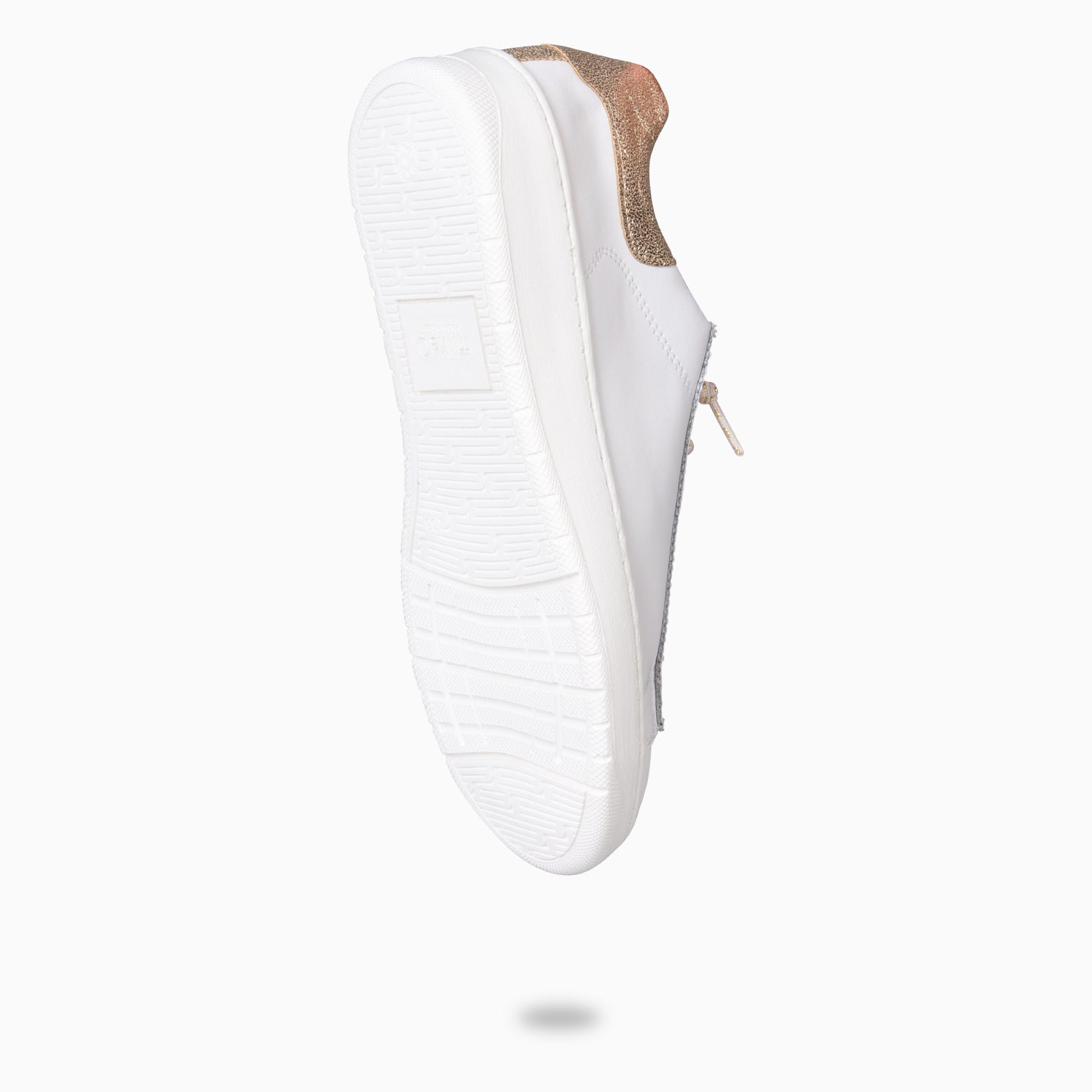 NANTES - Zapatillas Elegantes BLANCO ORO