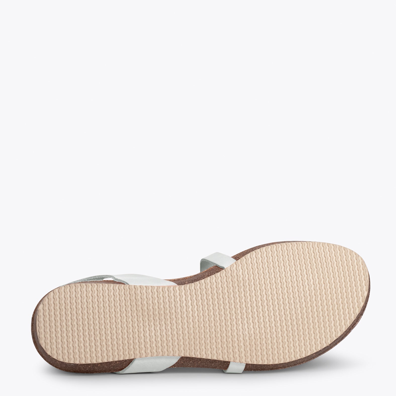 MARIPOSA - Sandalias de dedo BLANCAS BIO