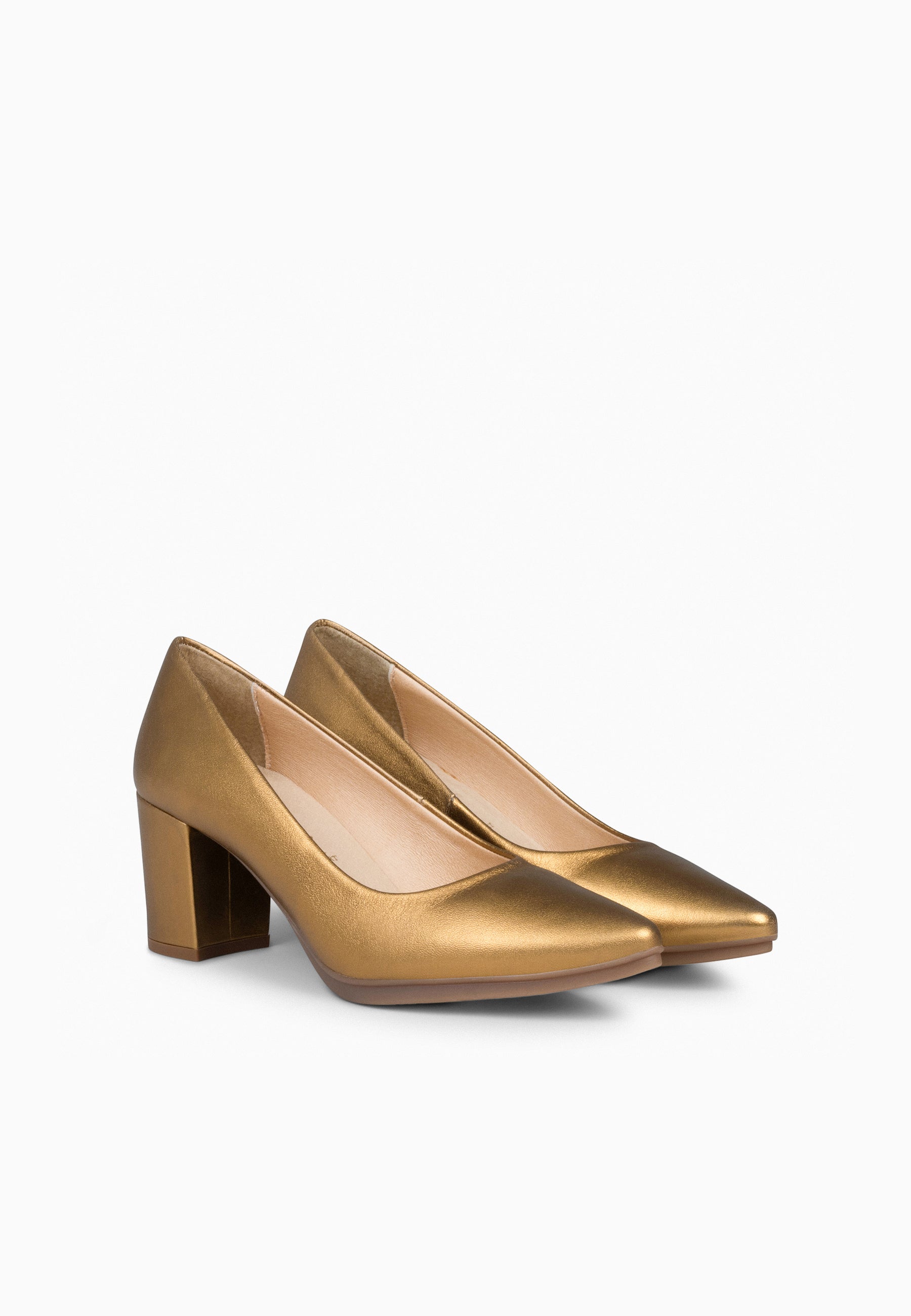 URBAN S SPLASH - Zapatos de tacón metalizados BRONCE