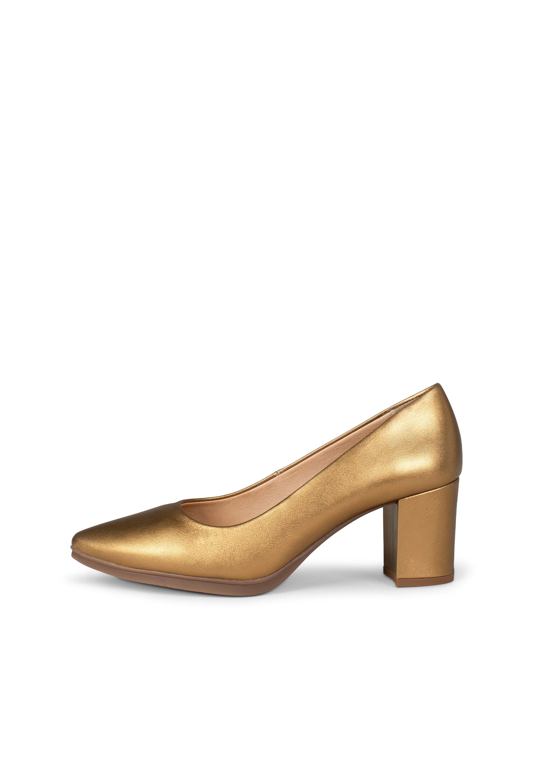 URBAN S SPLASH - Zapatos de tacón metalizados BRONCE