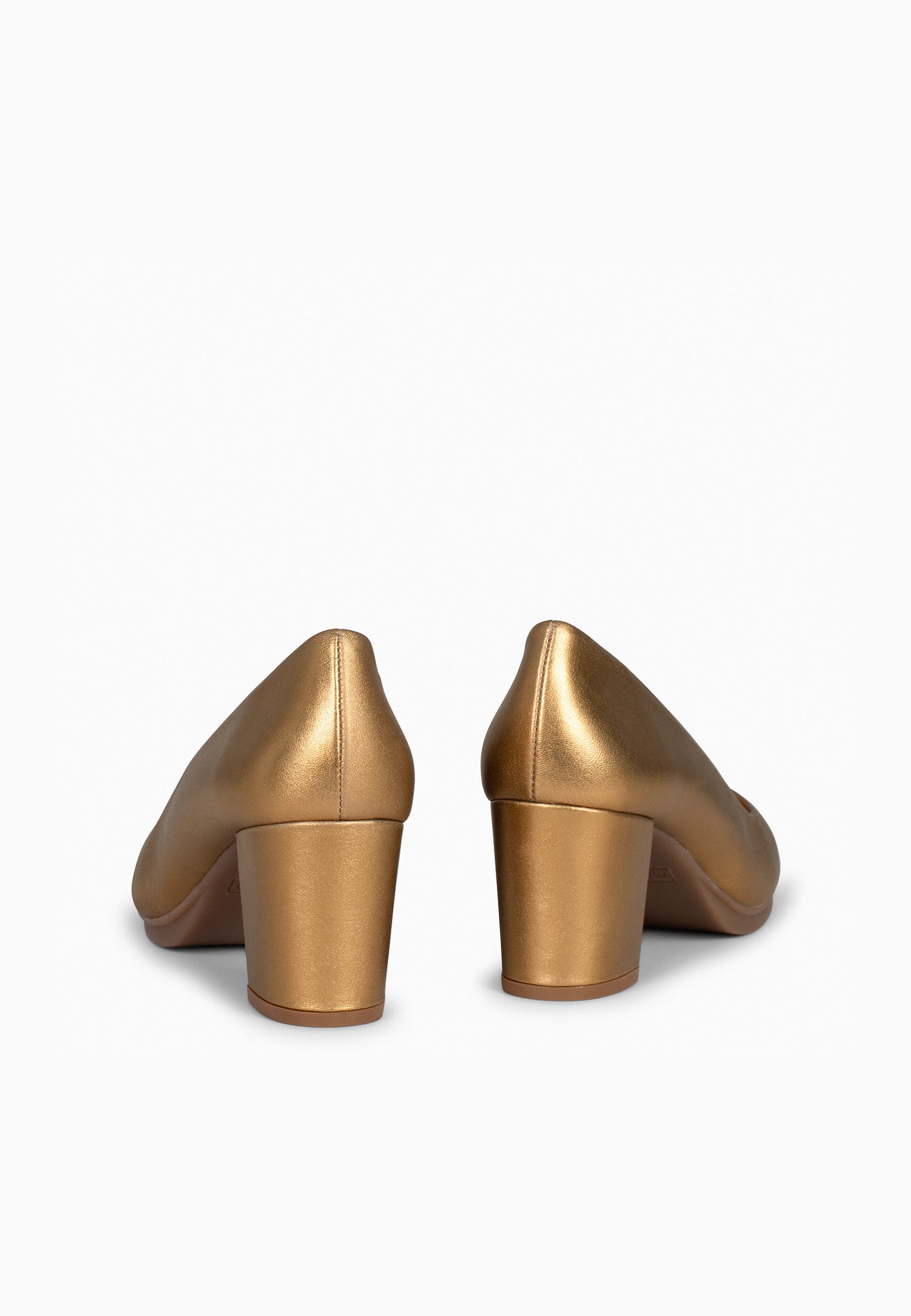 URBAN S SPLASH - Zapatos de tacón metalizados BRONCE