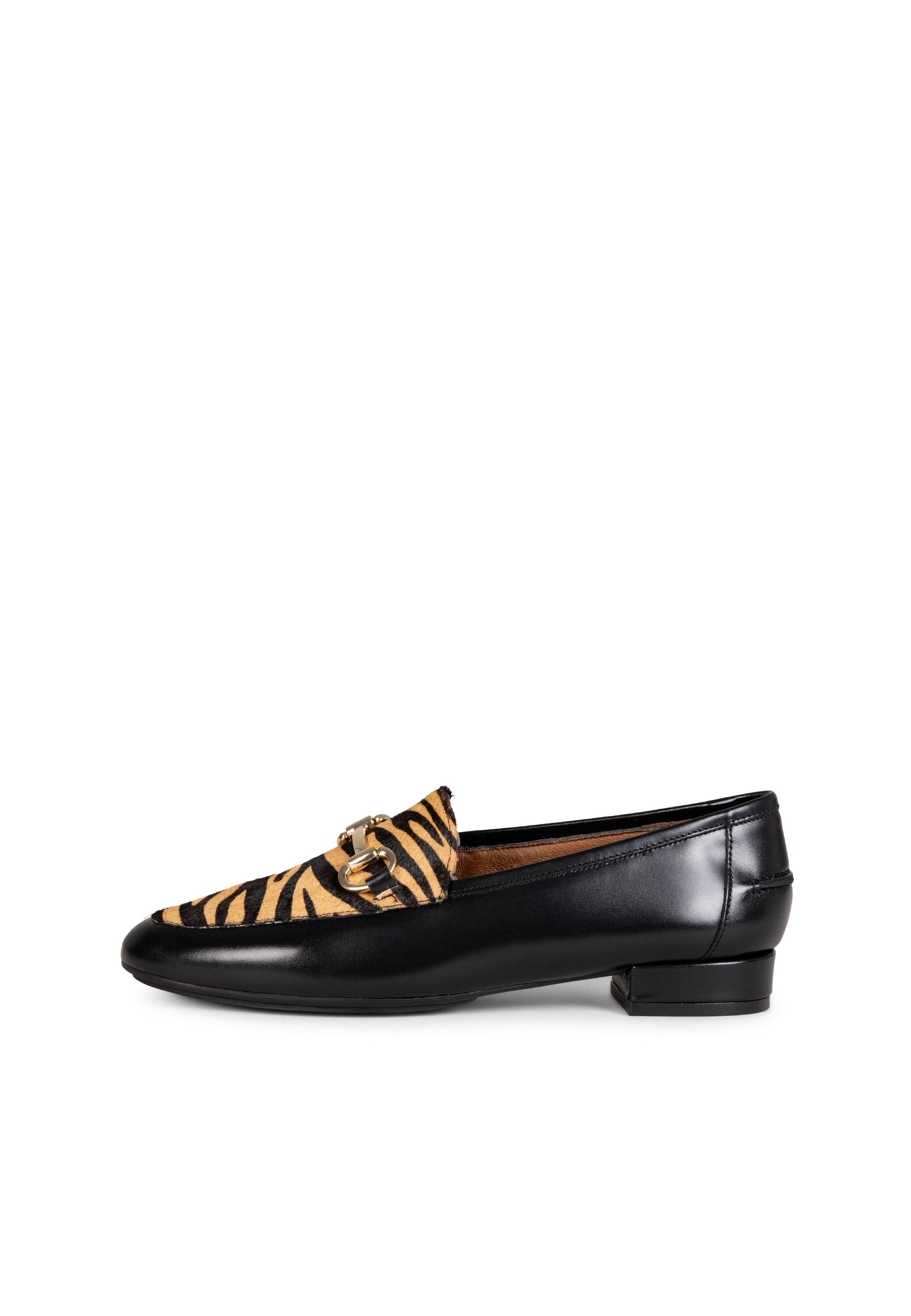 STYLE SAUVAGE - Mocasín tacón bajo CAMEL