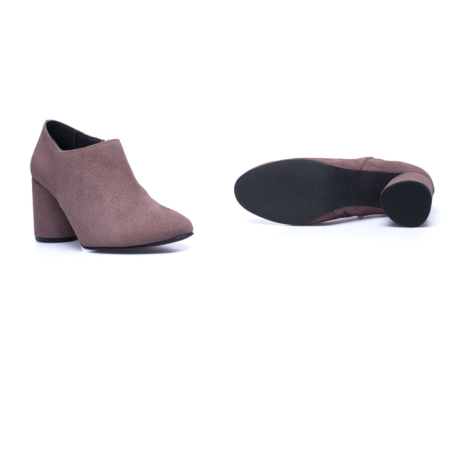 FASHION Zapato abotinado de tacón MAQUILLAJE