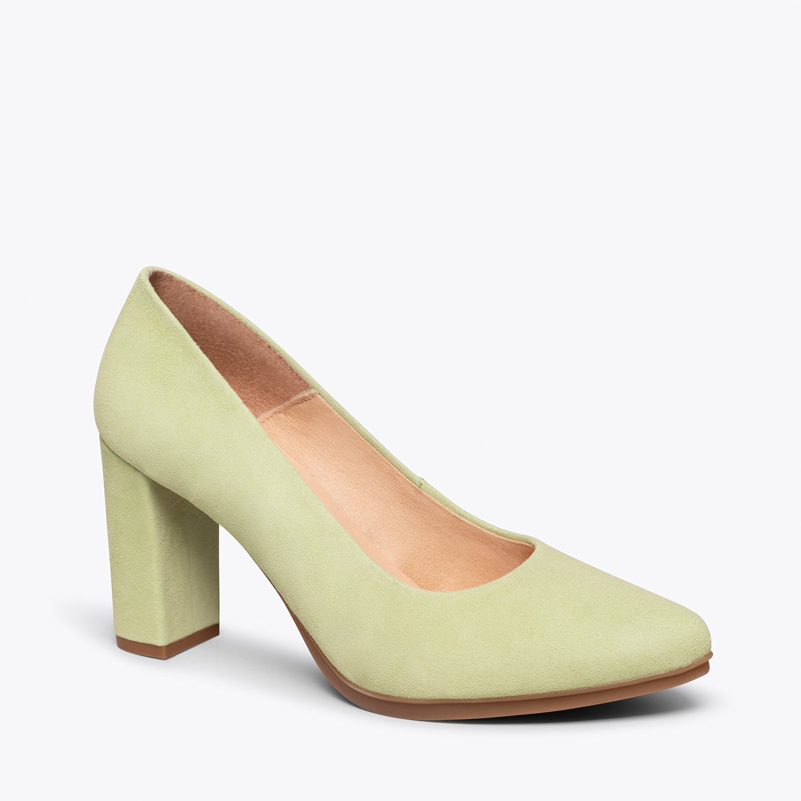 URBAN - Zapato de tacón alto VERDE MANZANA