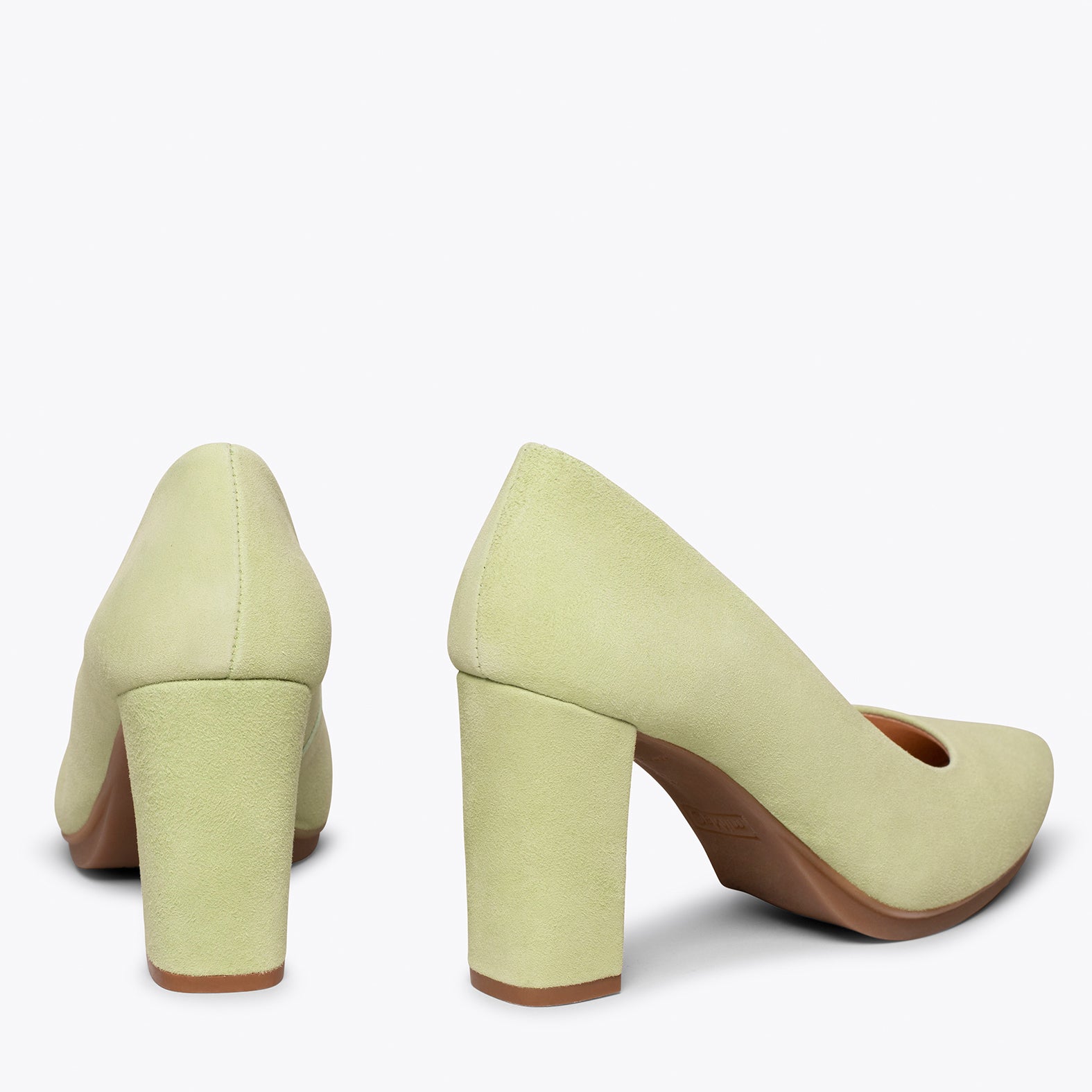 URBAN - Zapato de tacón alto VERDE MANZANA