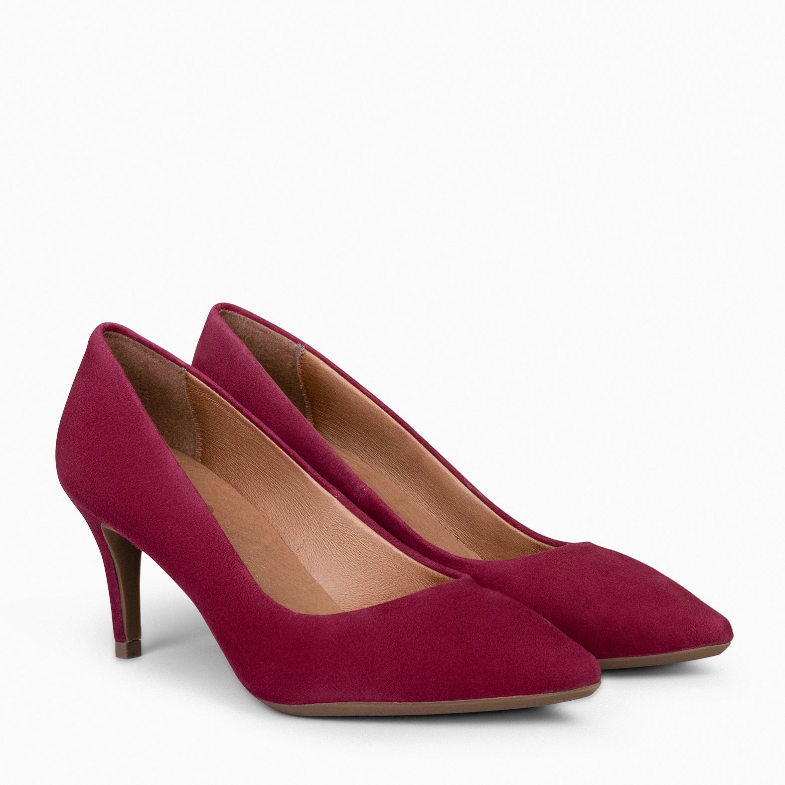 STILETTO - Zapatos de tacón de aguja en GRANATE