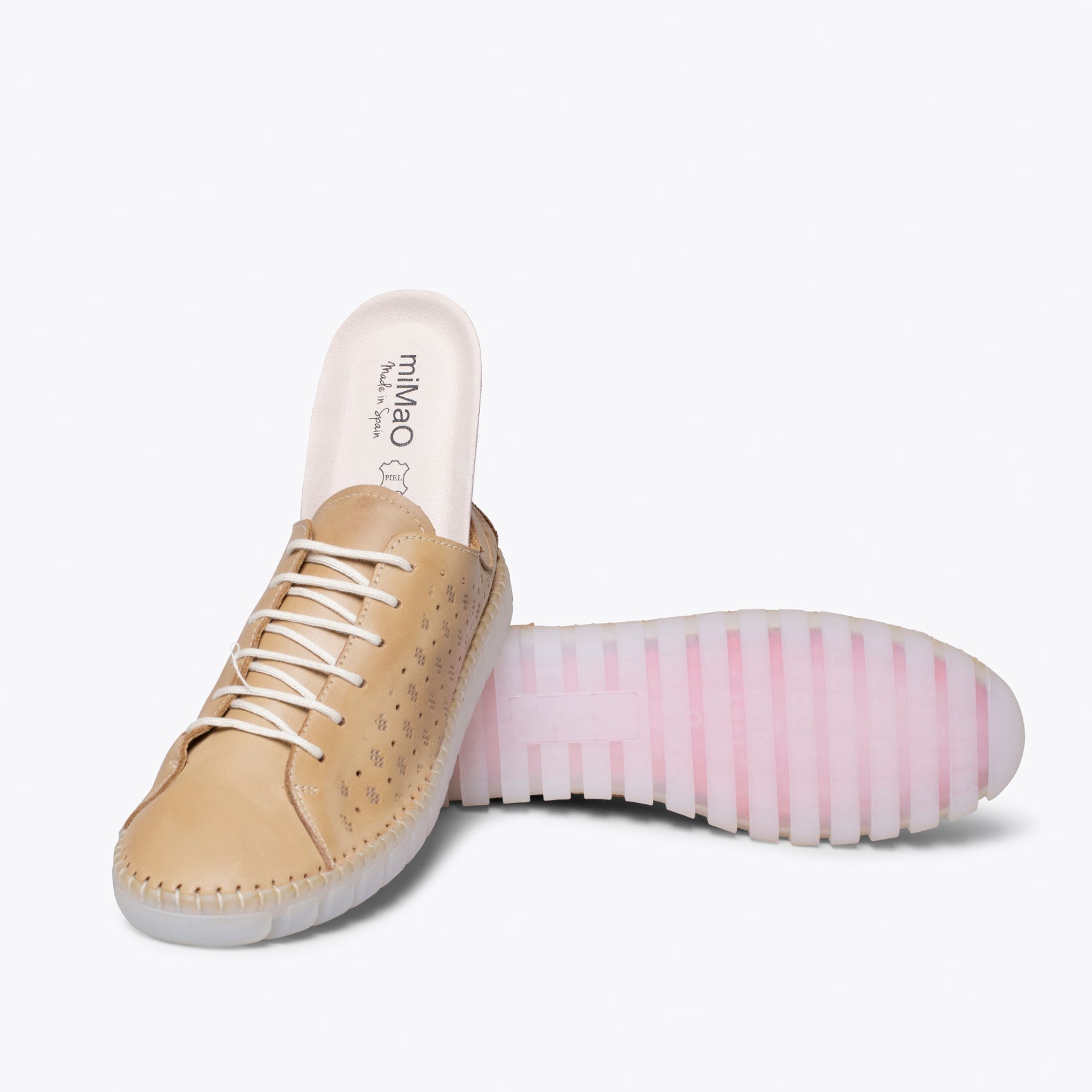 FLOR Zapatilla Extra Flexible CUERO