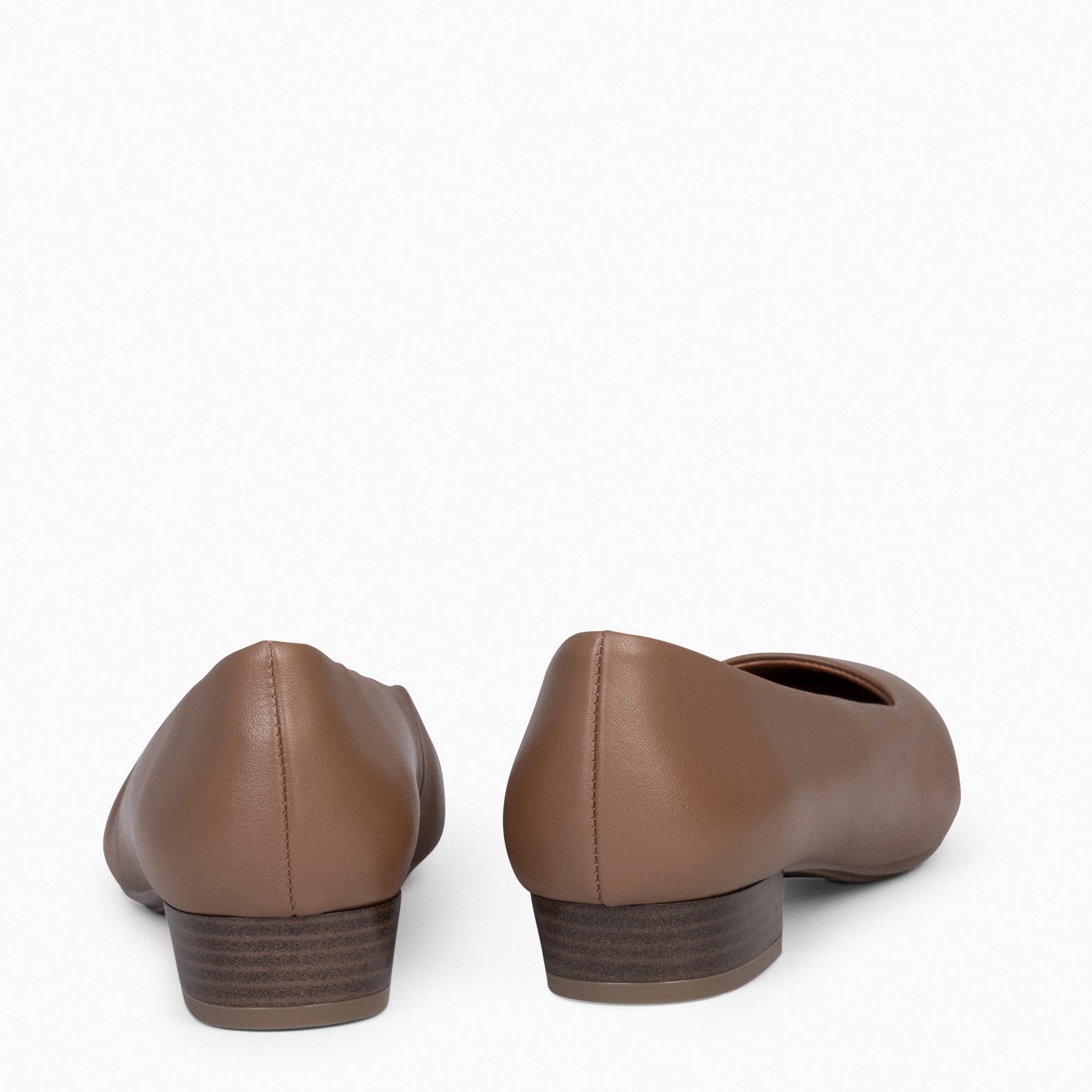 URBAN XS - Zapatos de tacón bajo de napa CAMEL