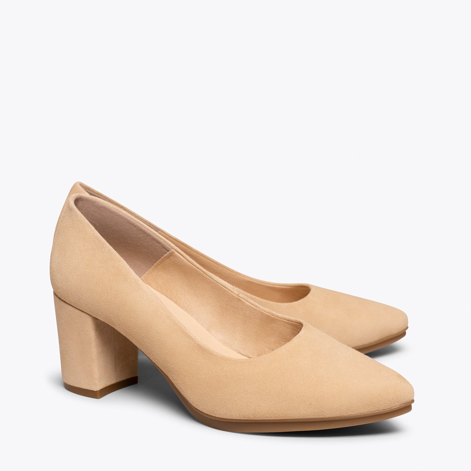 URBAN S - Zapatos de tacón medio BEIGE