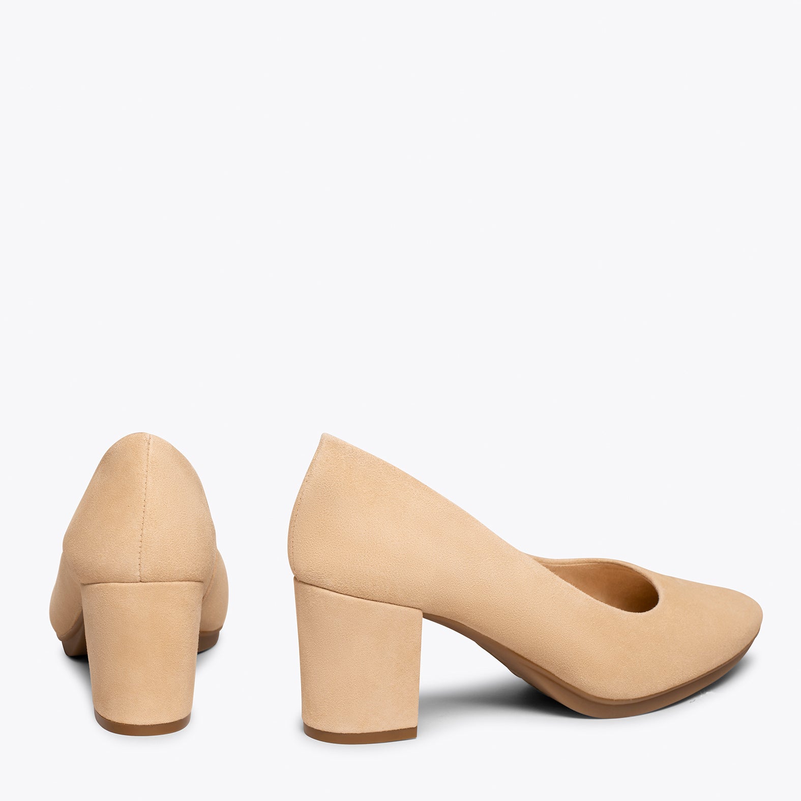 URBAN S - Zapatos de tacón medio BEIGE