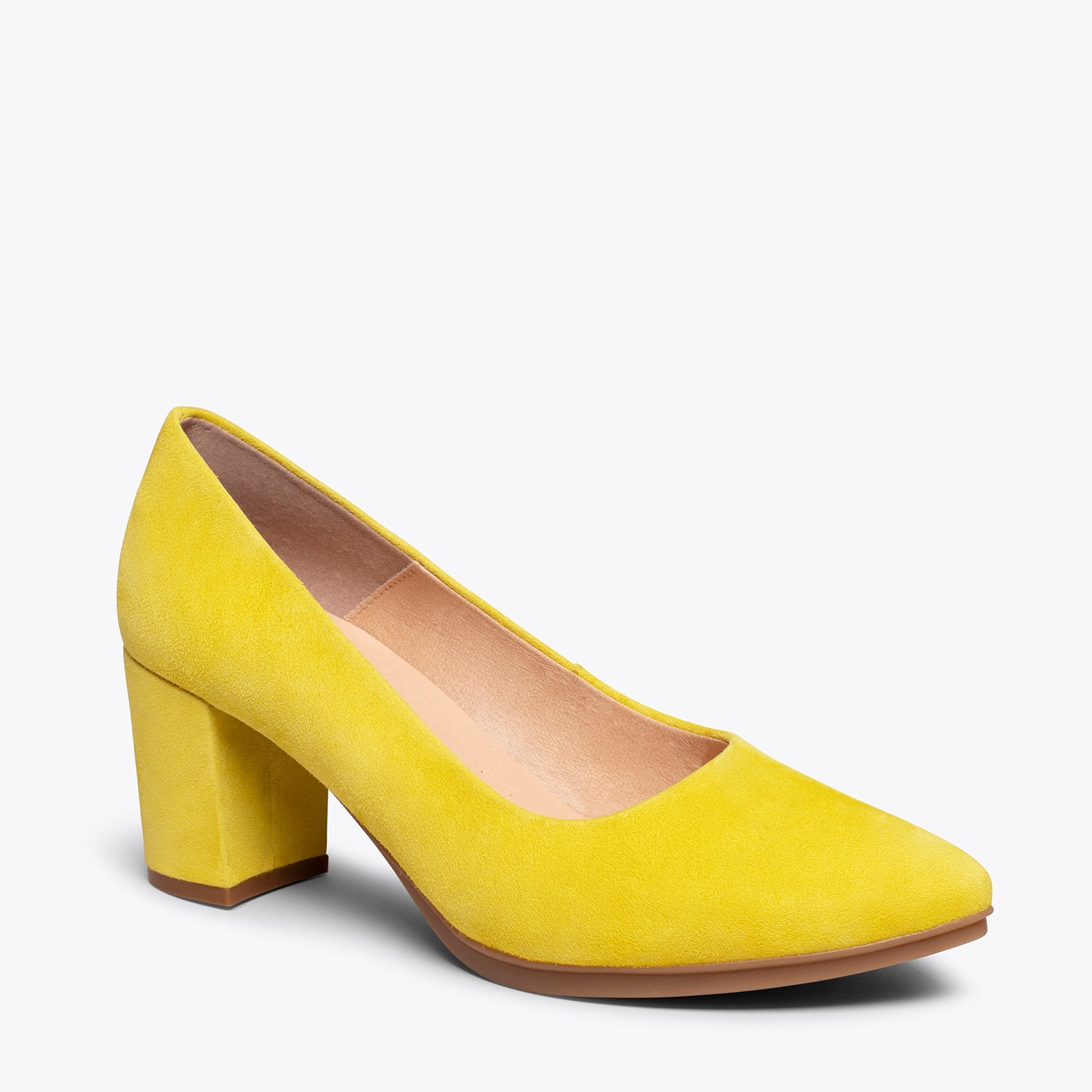 URBAN S  -Zapatos de tacón medio AMARILLO