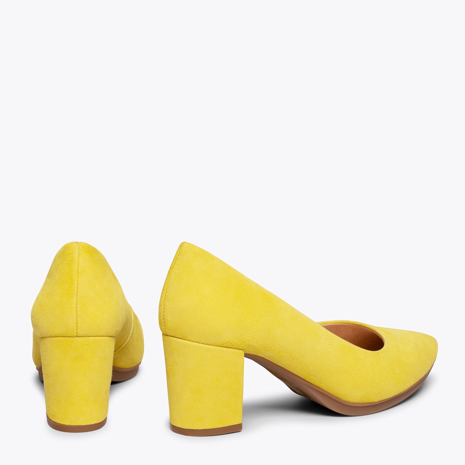 URBAN S  -Zapatos de tacón medio AMARILLO