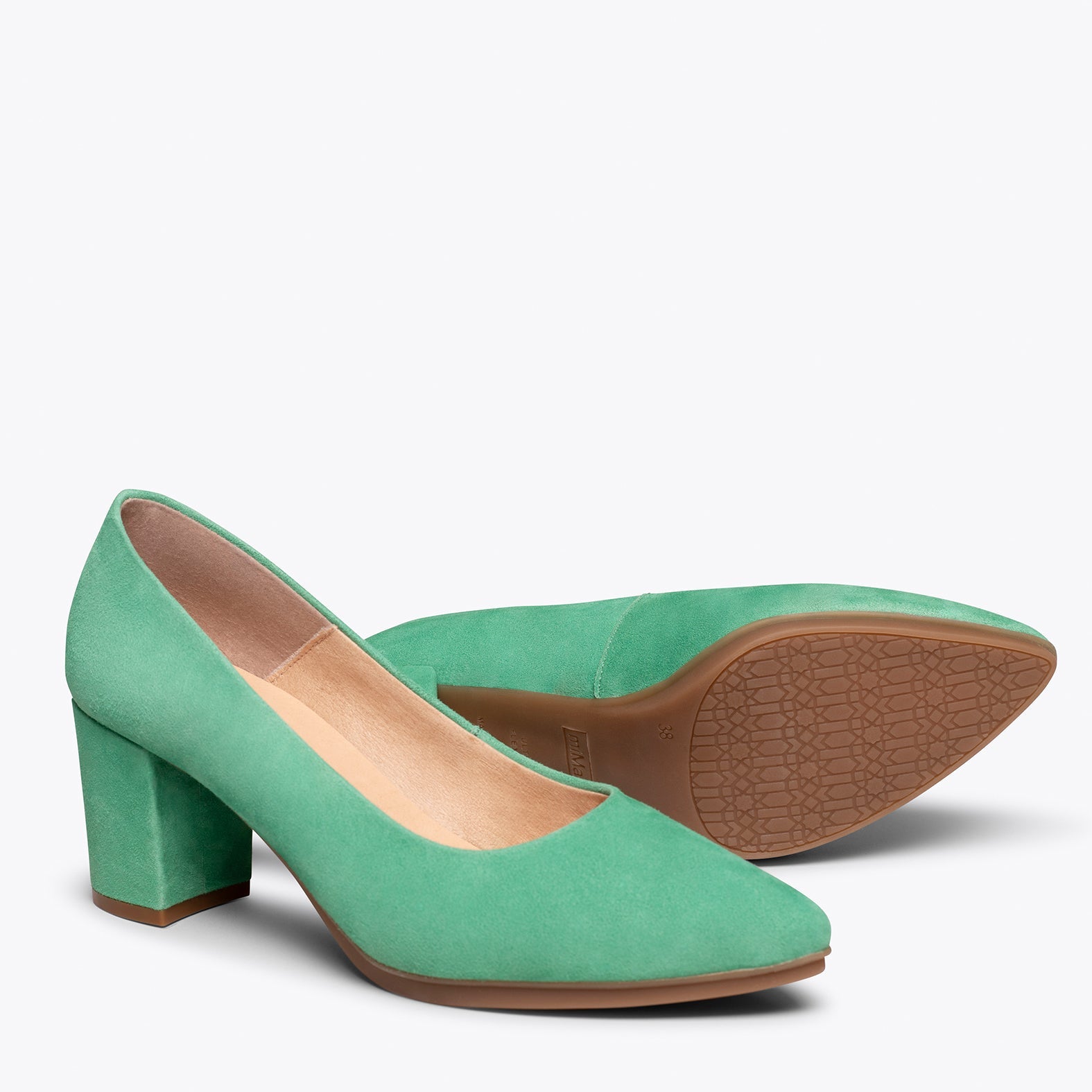 URBAN S Zapato de tacón medio VERDE