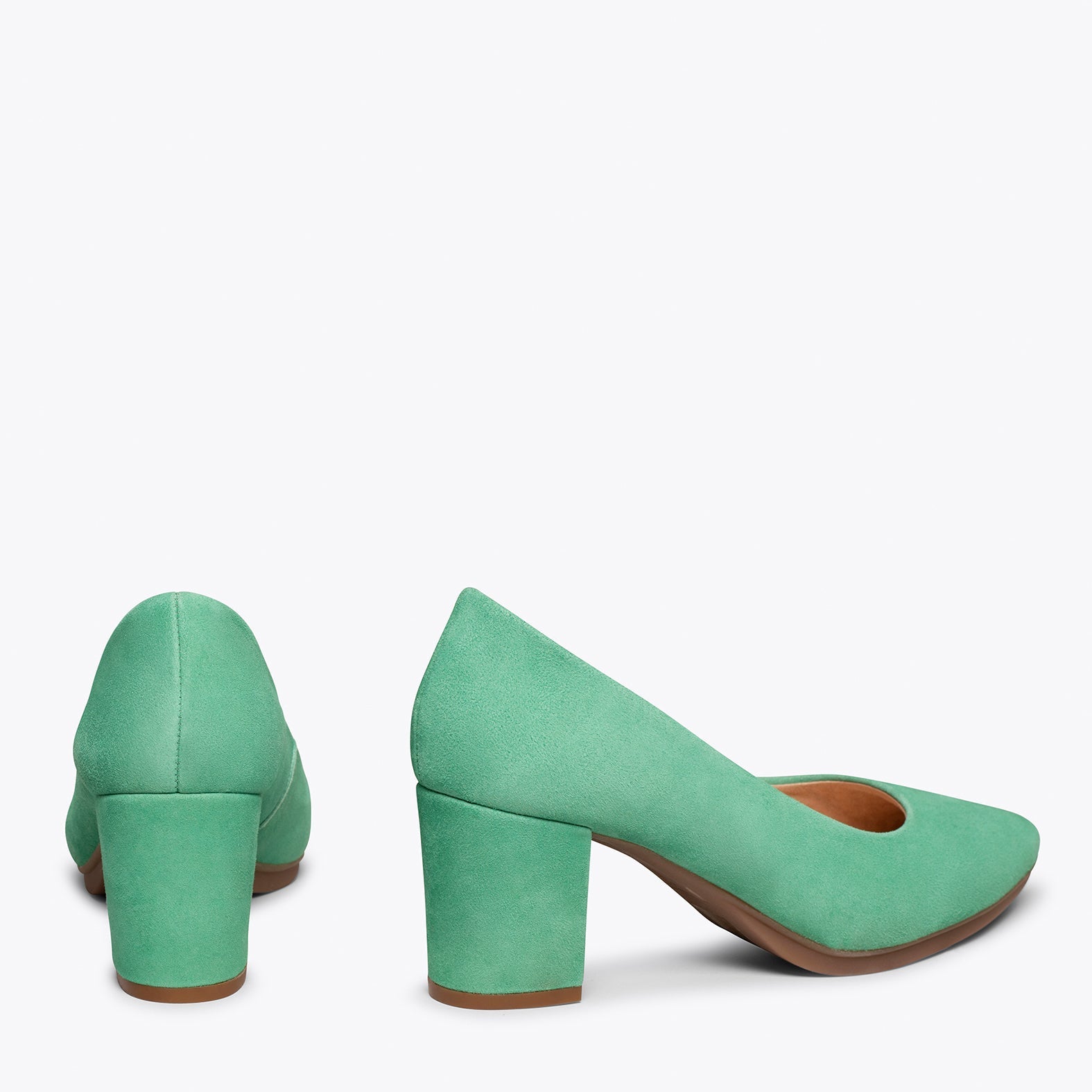 URBAN S Zapato de tacón medio VERDE