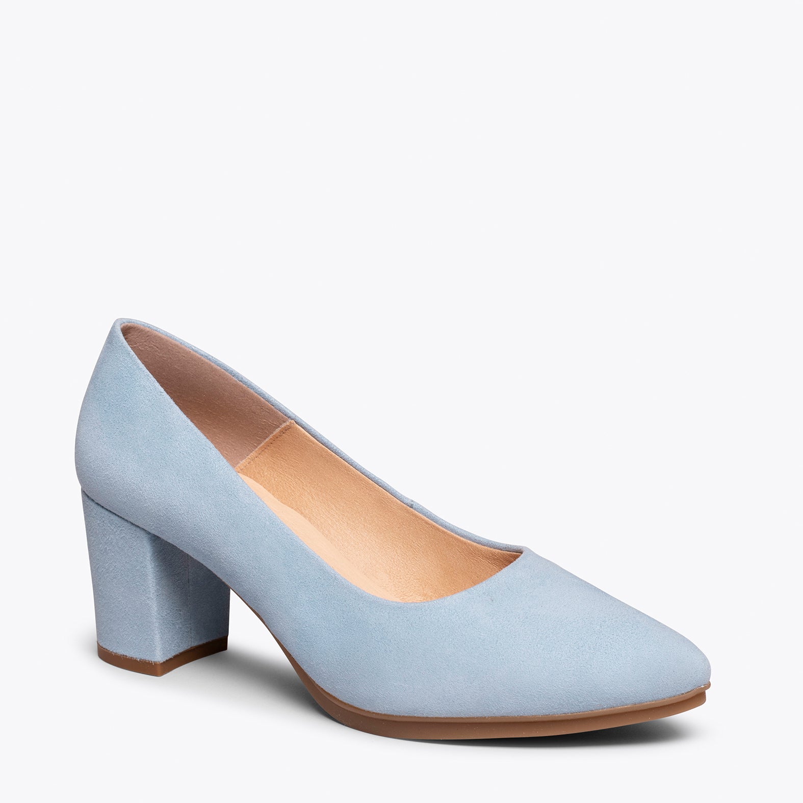 URBAN S - Zapatos de tacón medio AZUL CLARO