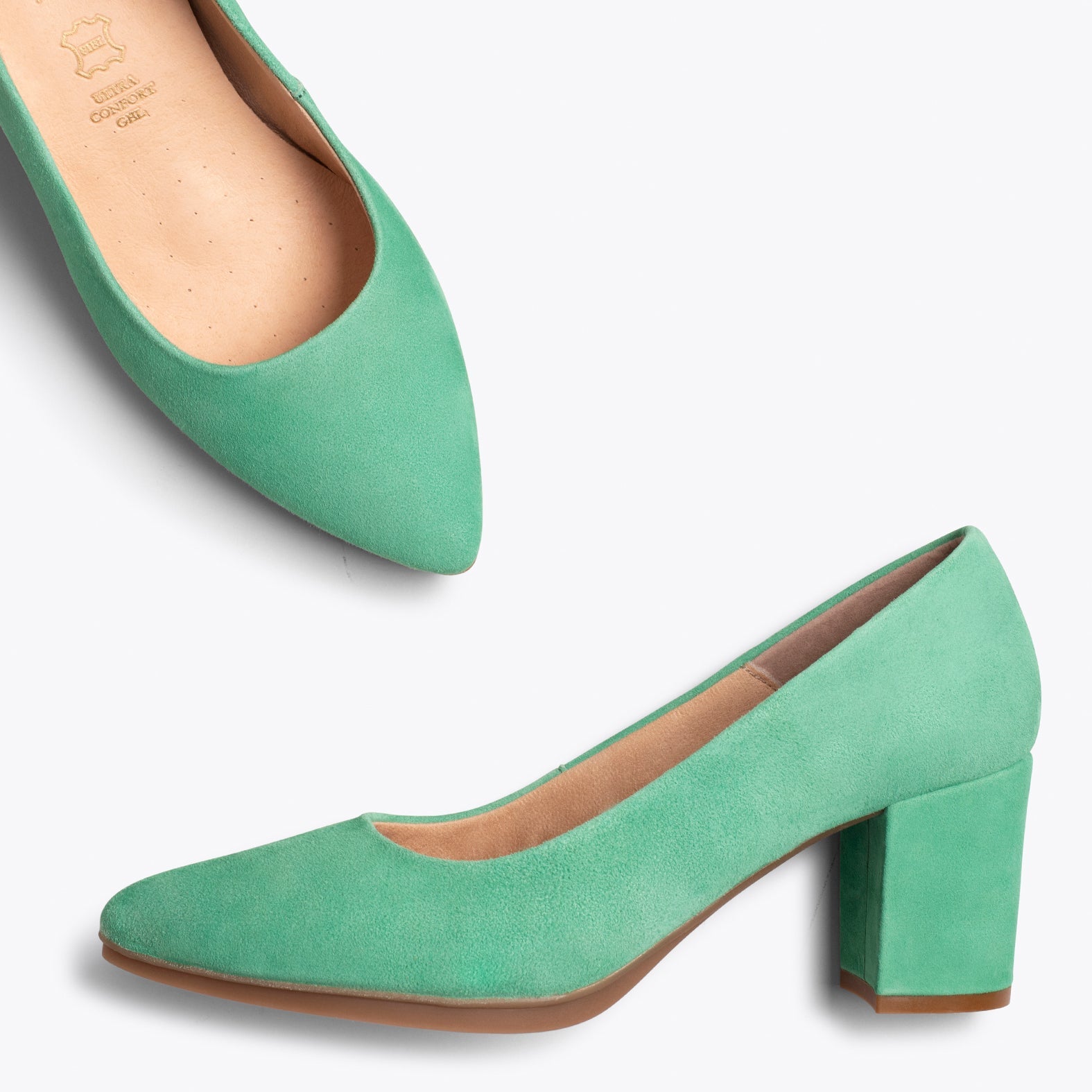 URBAN S Zapato de tacón medio VERDE