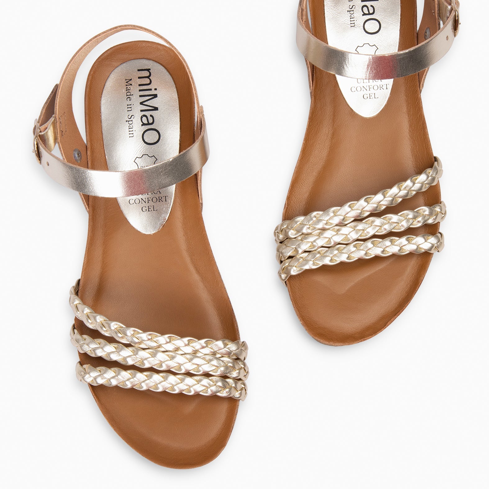 CORFU - SANDALIAS BIO PLATINO