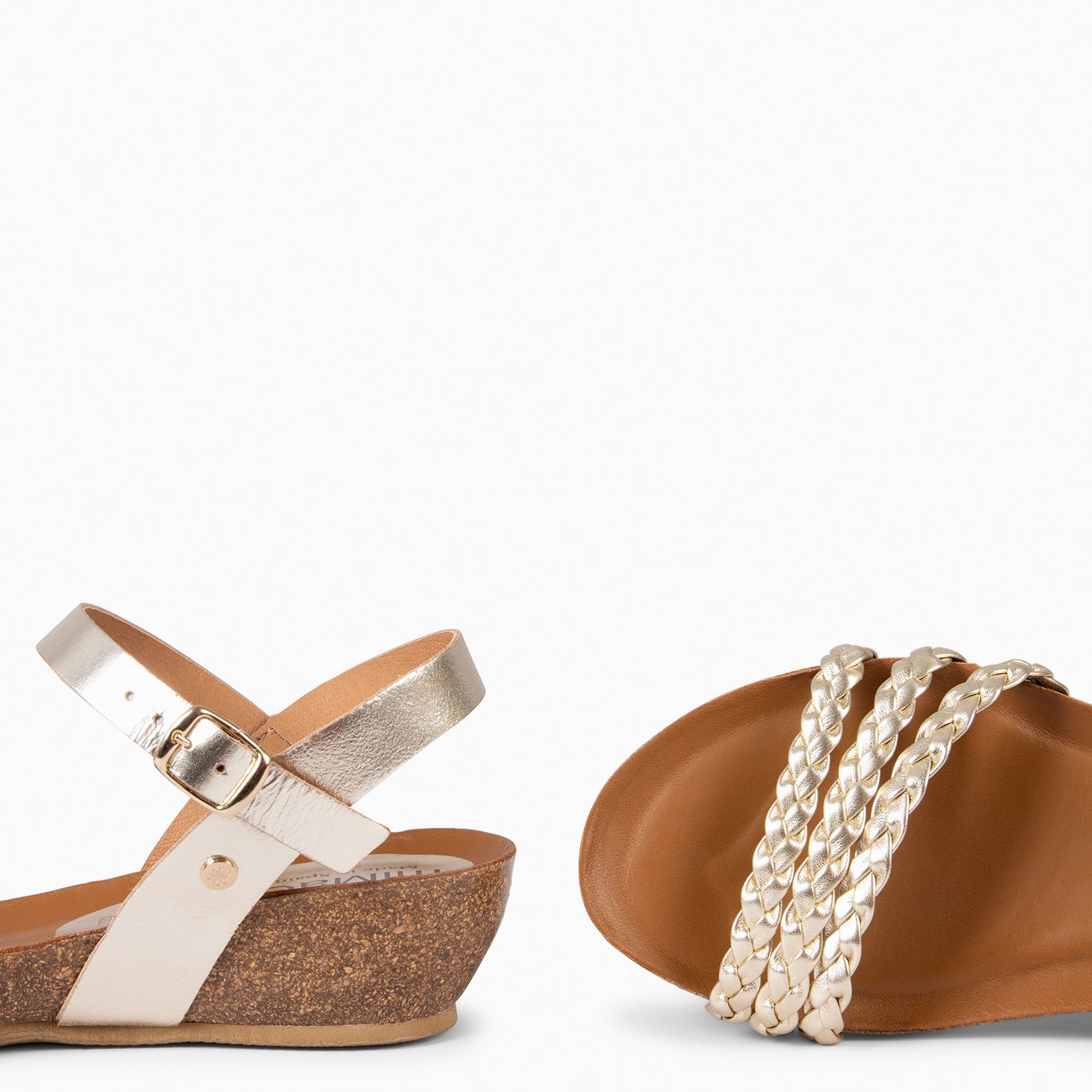 CORFU - SANDALIAS BIO PLATINO