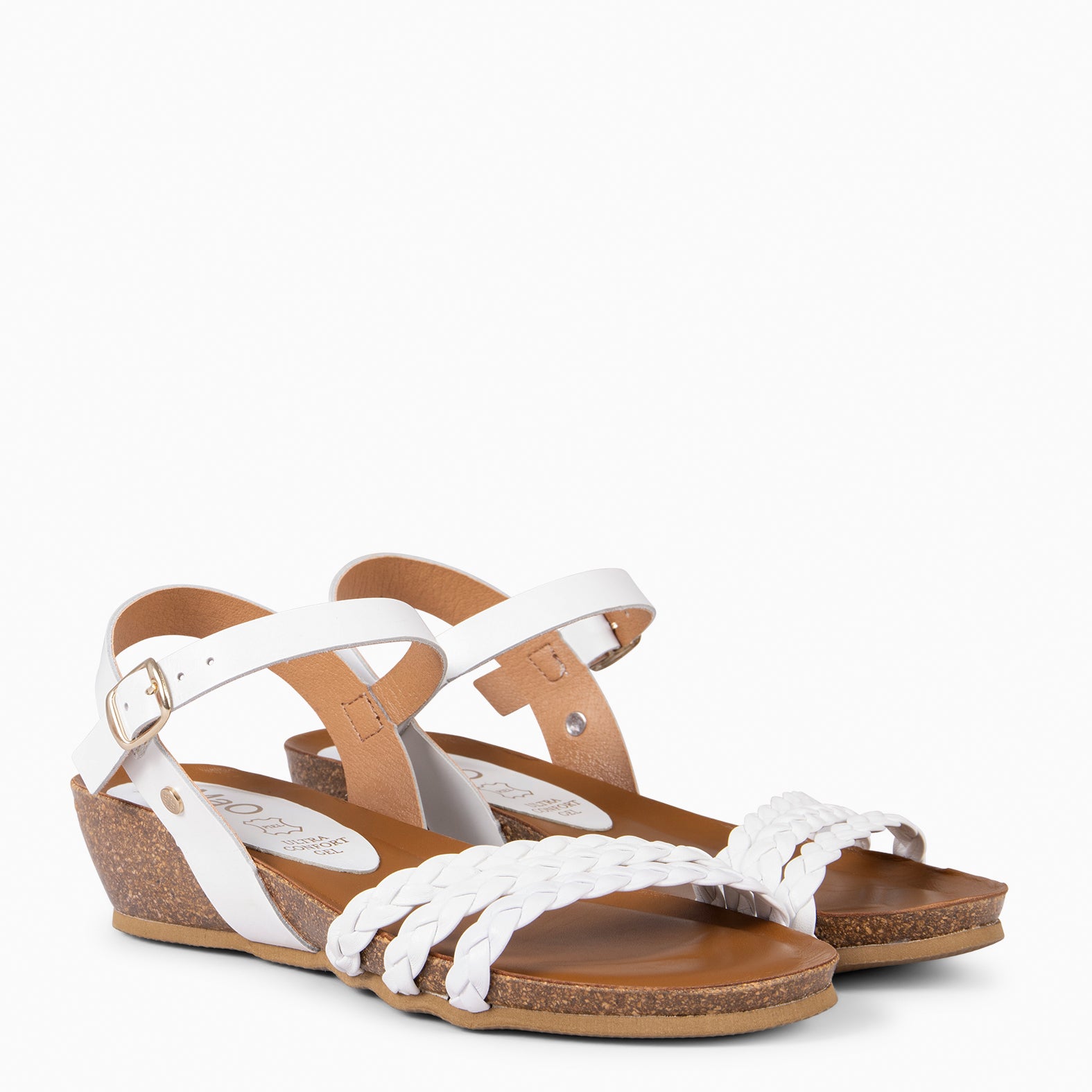 CORFU - SANDALIAS BIO BLANCO
