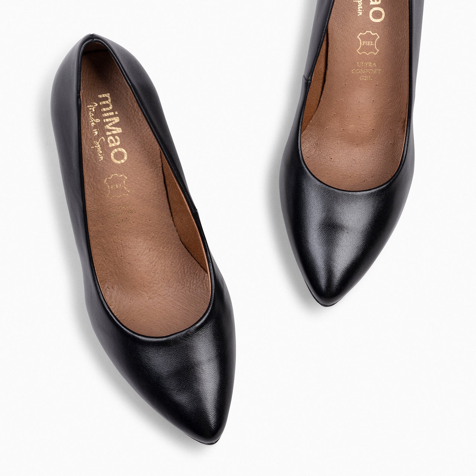 URBAN SALON – Zapatos de tacón alto de napa NEGRO