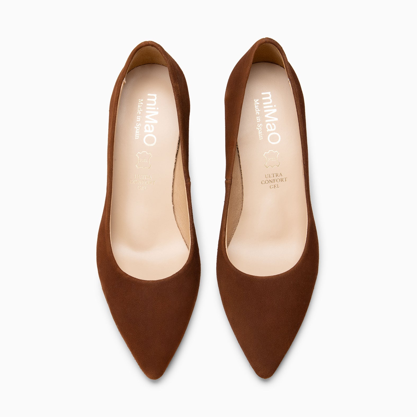 STILETTO - Zapatos de tacón de aguja MARRON