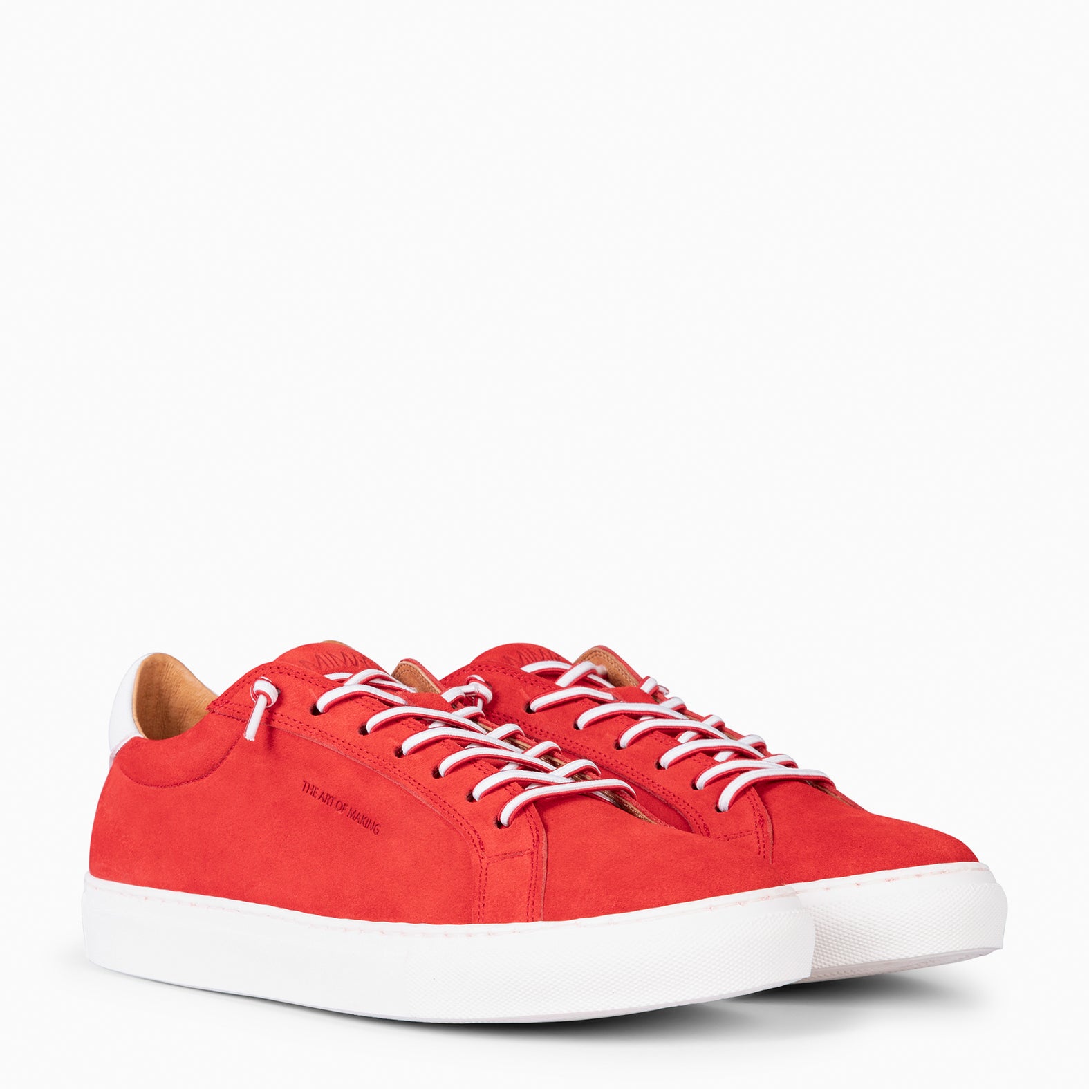 GAEL - ZAPATILLAS CASUALES DE HOMBRE ROJO