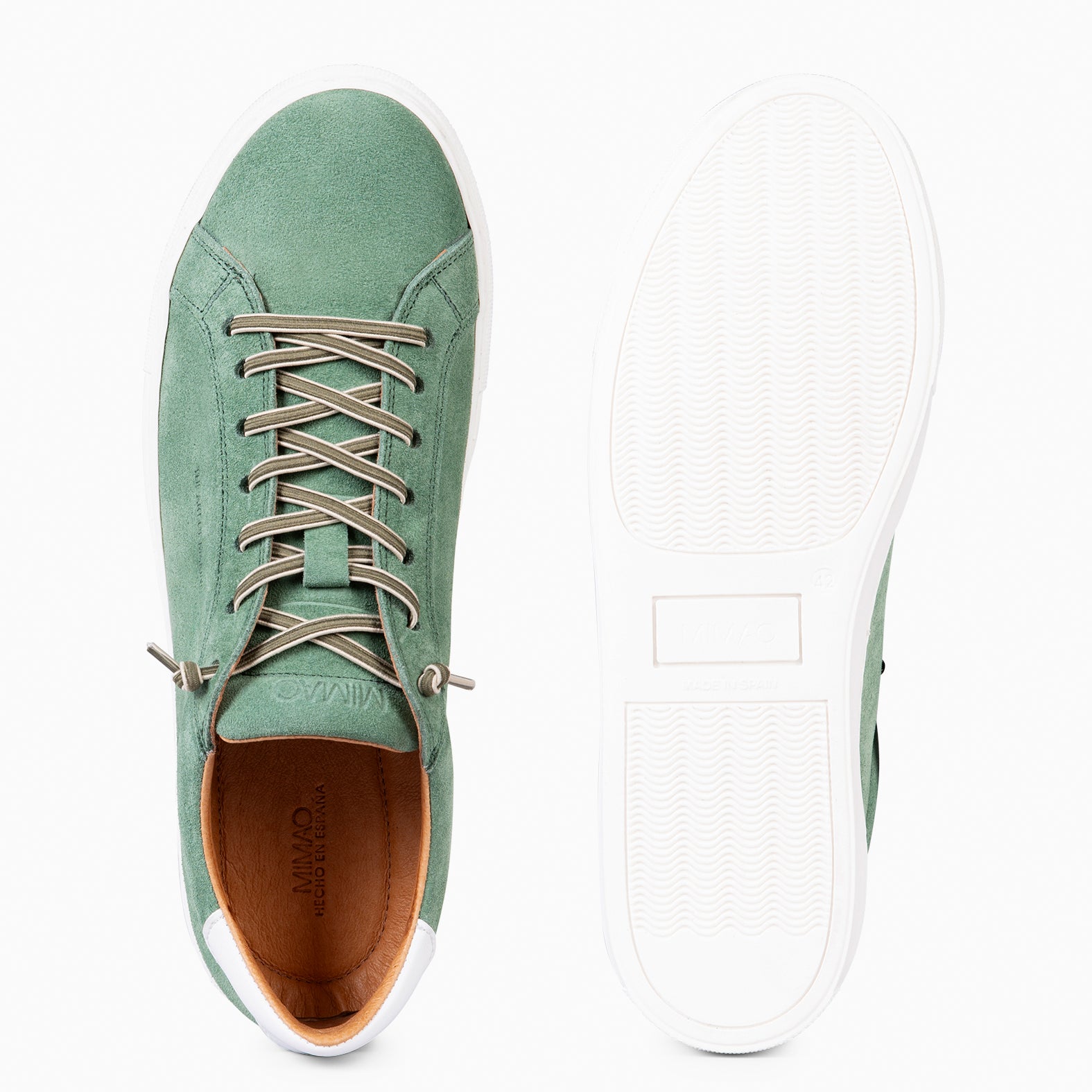 GAEL - ZAPATILLAS CASUALES DE HOMBRE VERDE