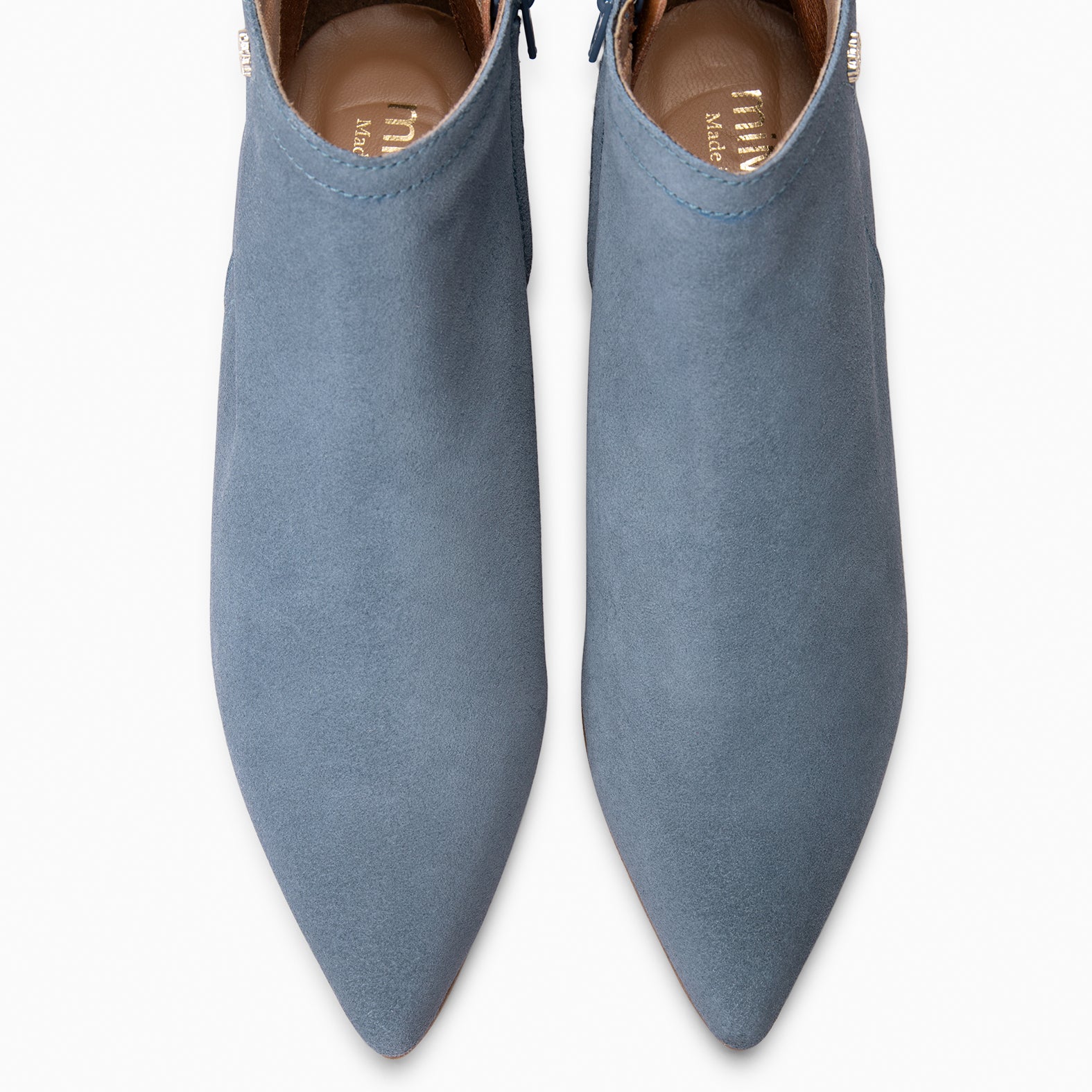 LORD – Botines tacón bajo AZUL