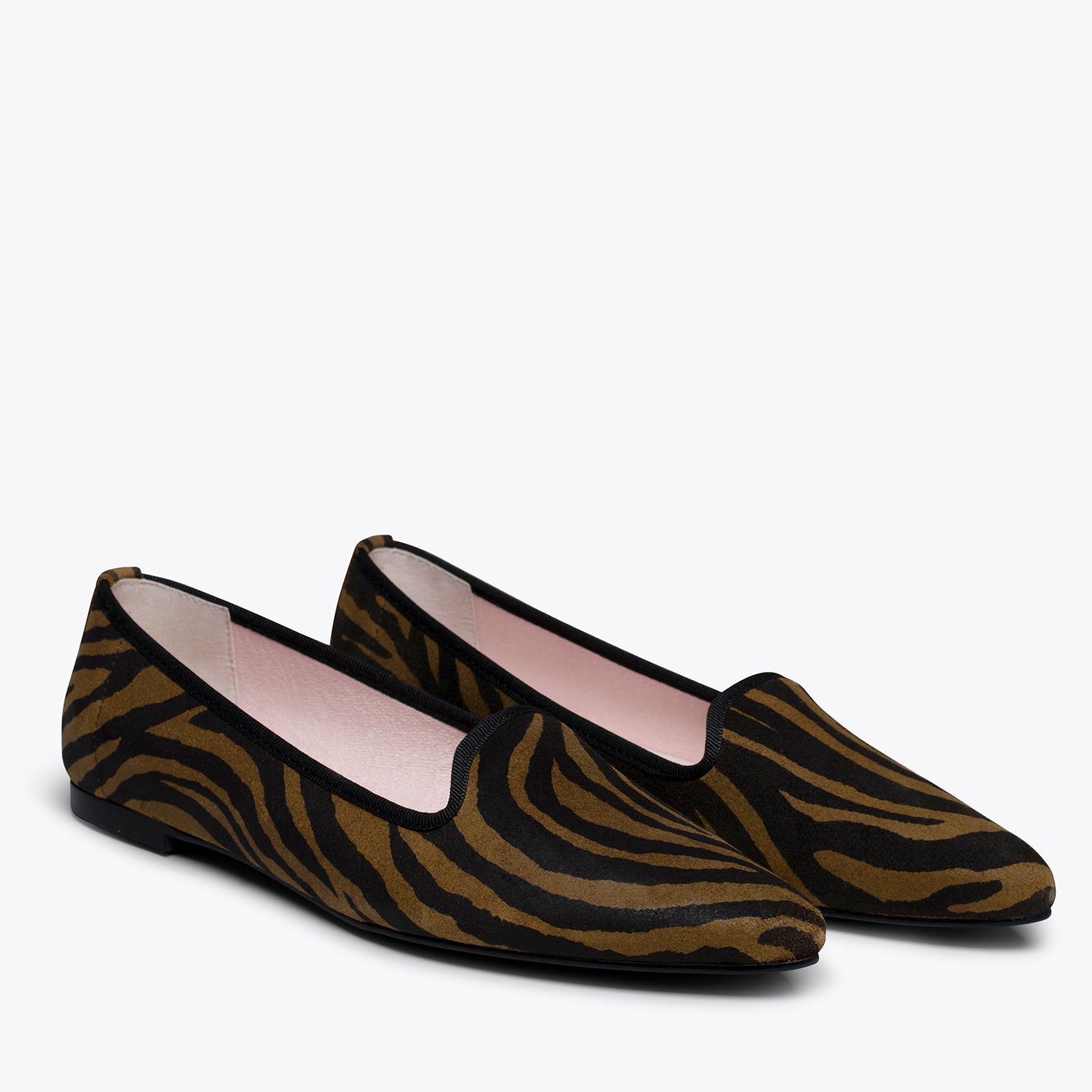 SLIPPER ZEBRA - Slipper Animal Print CUERO ZEBRA