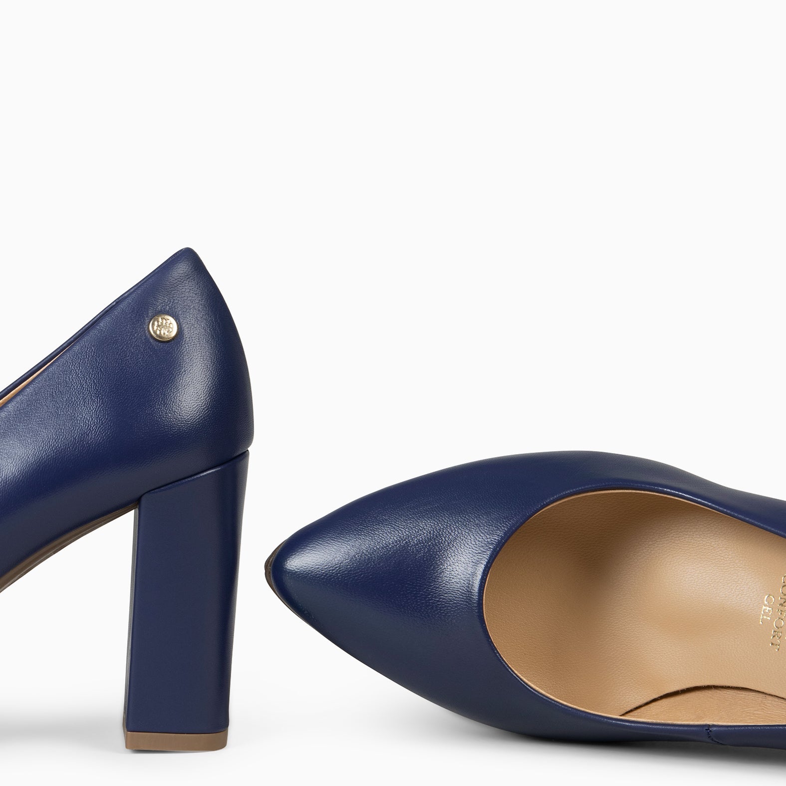 URBAN SALÓN - Zapatos de tacón alto de napa AZUL