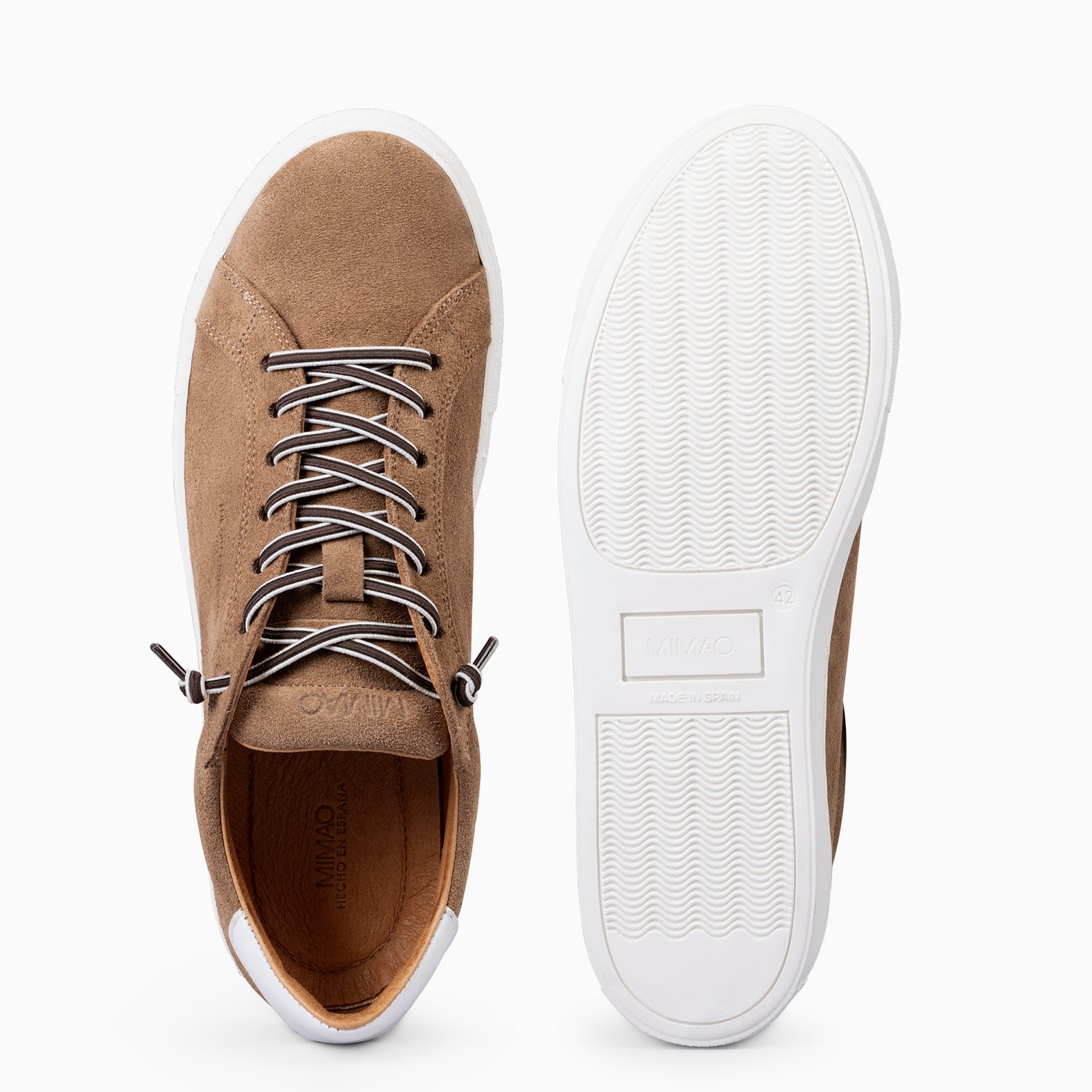 GAEL - ZAPATILLAS CASUALES DE HOMBRE CAMEL
