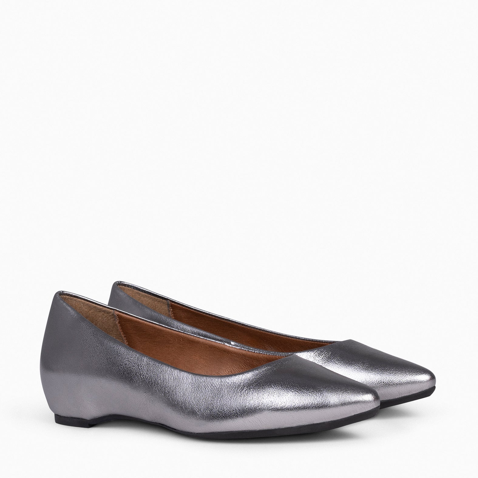 URBAN CUÑA - Zapatos con cuña interna PLATA